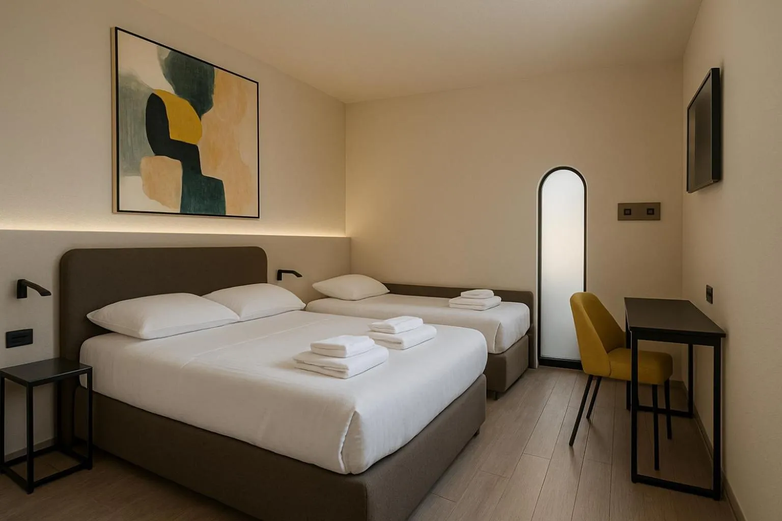 Bed in Hotel Roè Garda