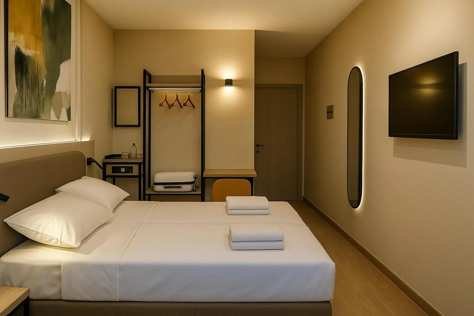 Bed in Hotel Roè Garda