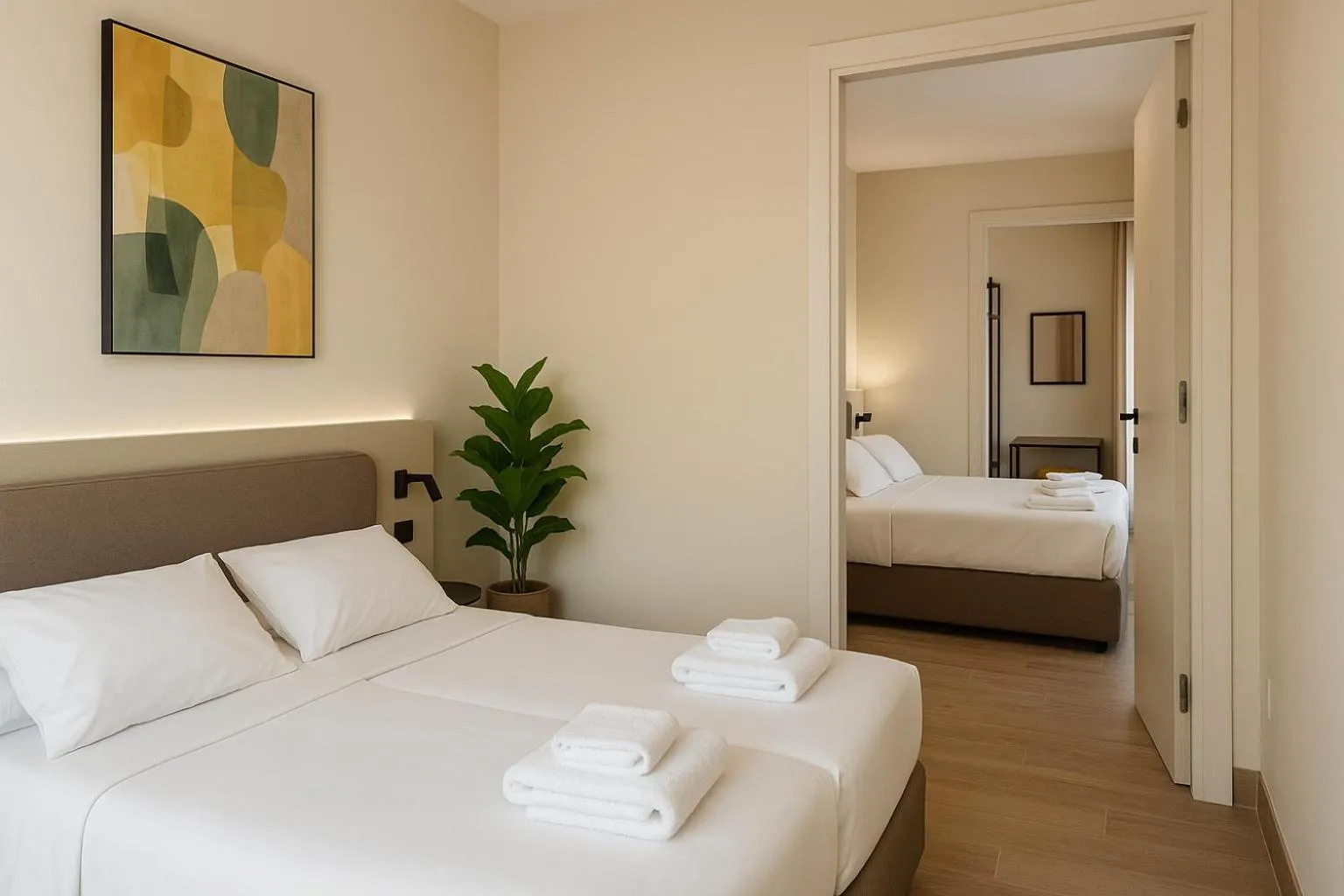 Bed in Hotel Roè Garda