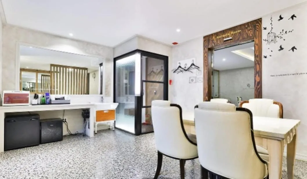 Dining area in Time Hotel