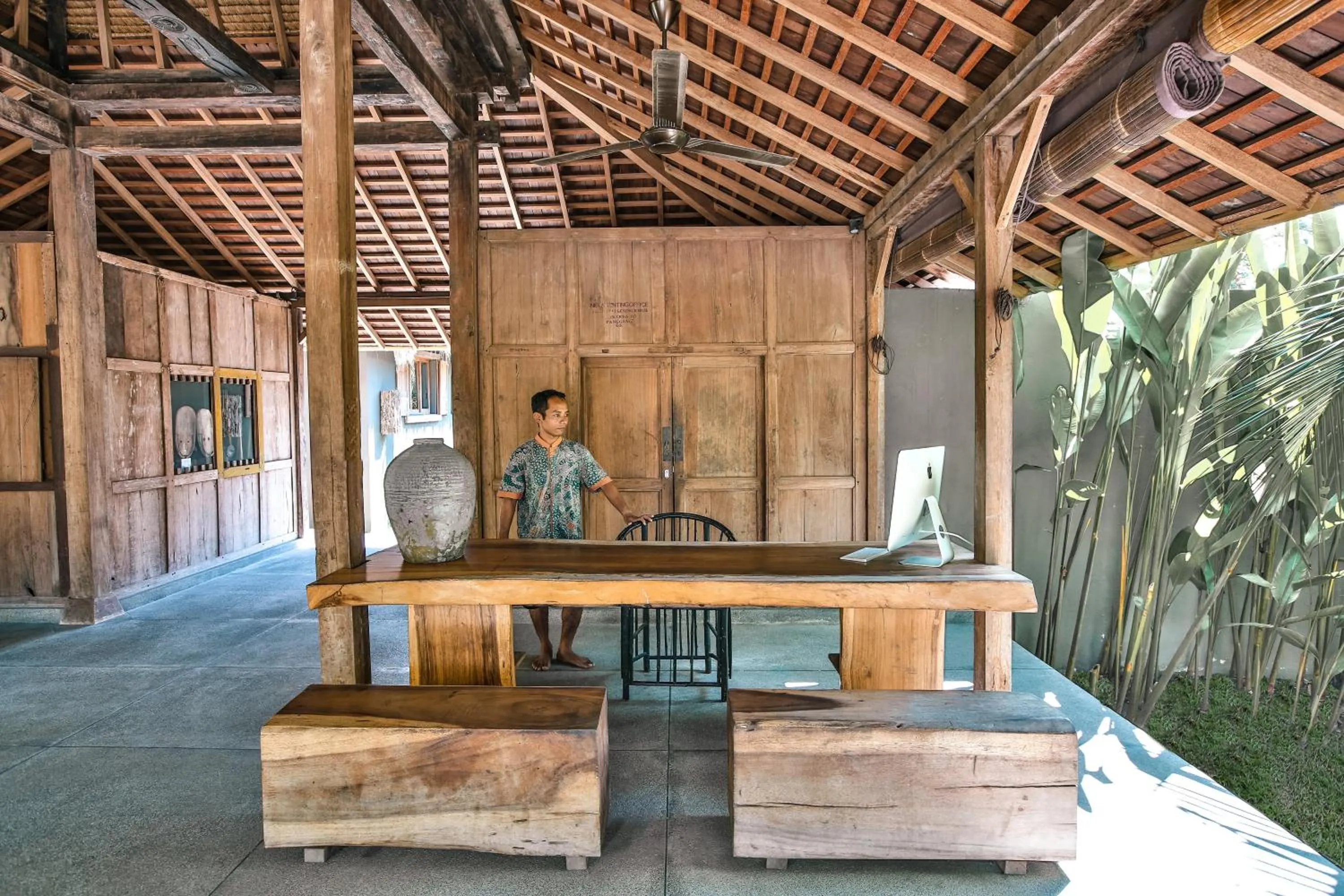 Lobby or reception in Slow Gili Air