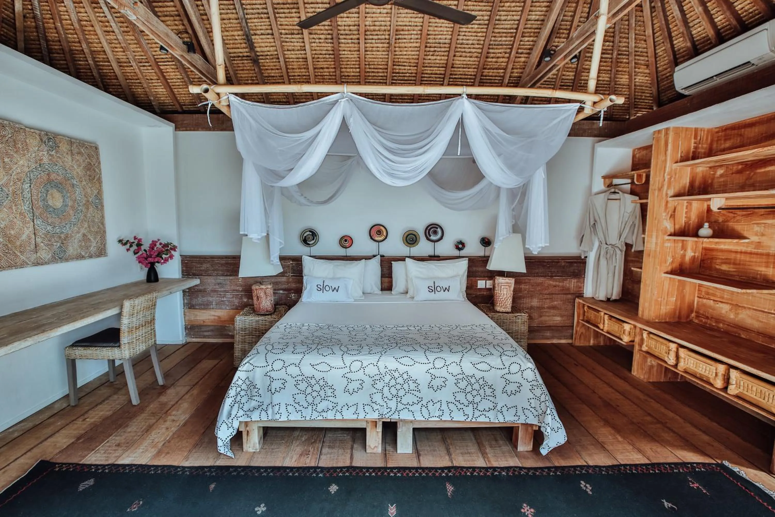 Bed in Slow Gili Air