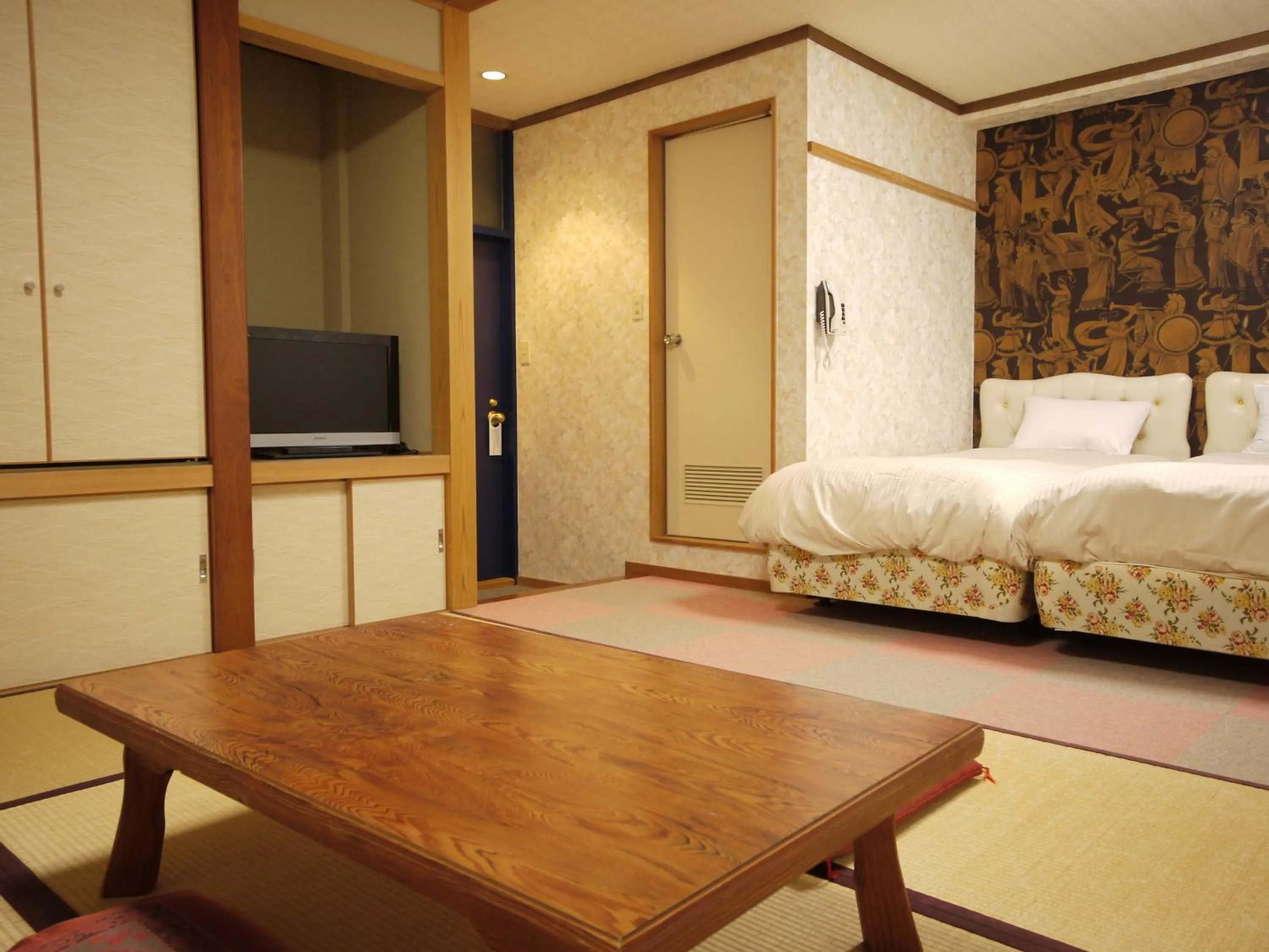 Photo of the whole room, Bed in Hakuba Märchen House