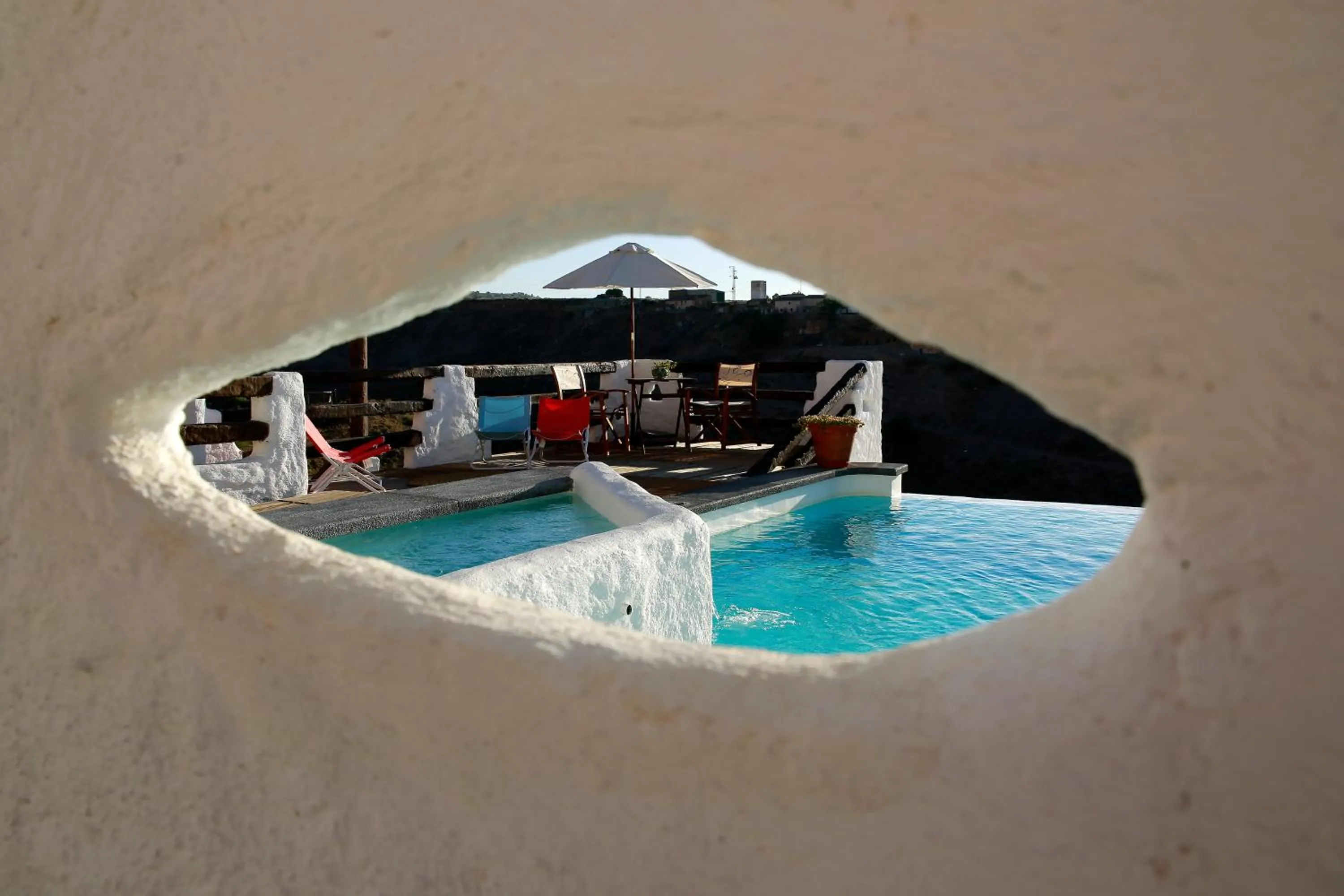 Swimming pool in Balcones de Piedad