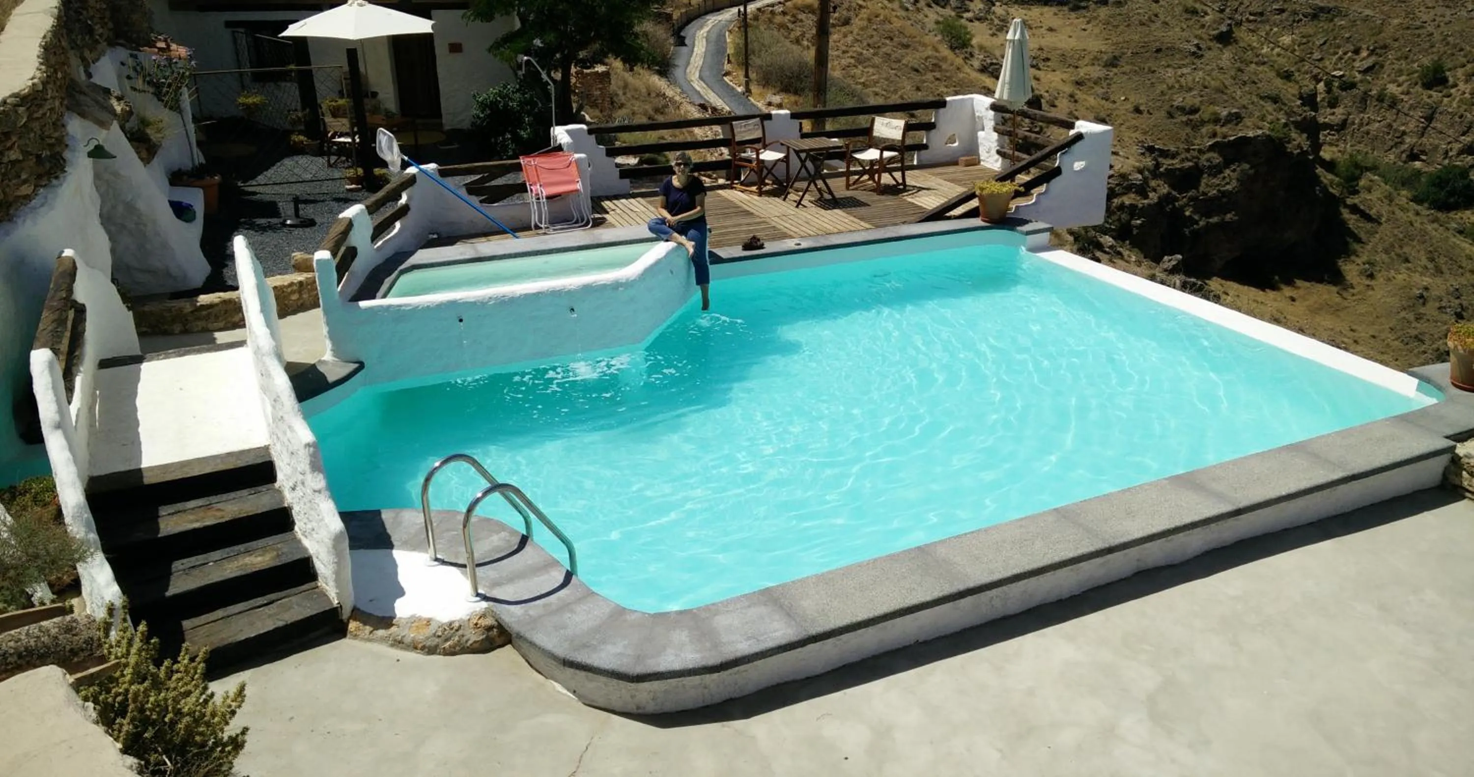 Swimming pool in Balcones de Piedad