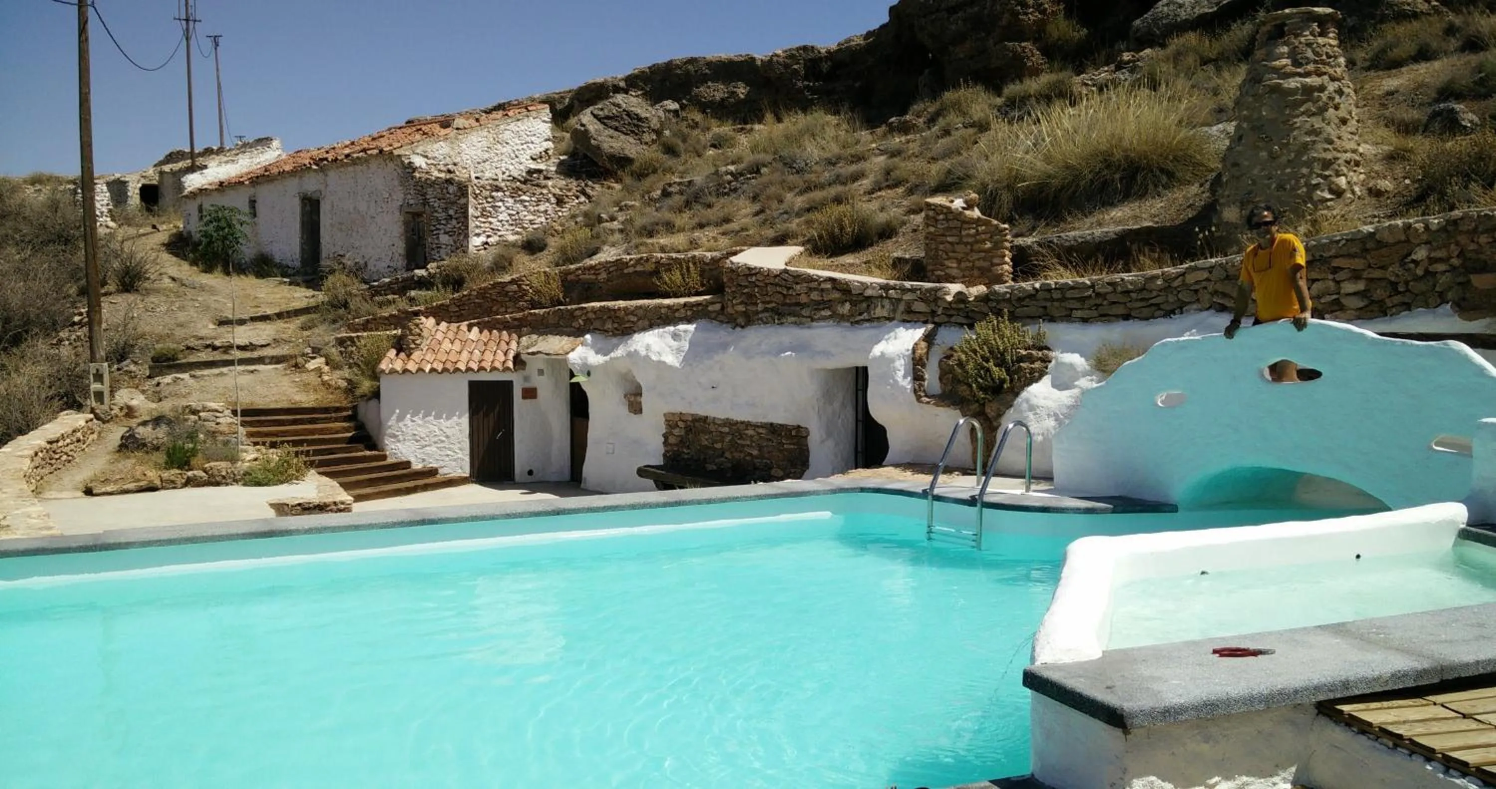 Swimming pool in Balcones de Piedad