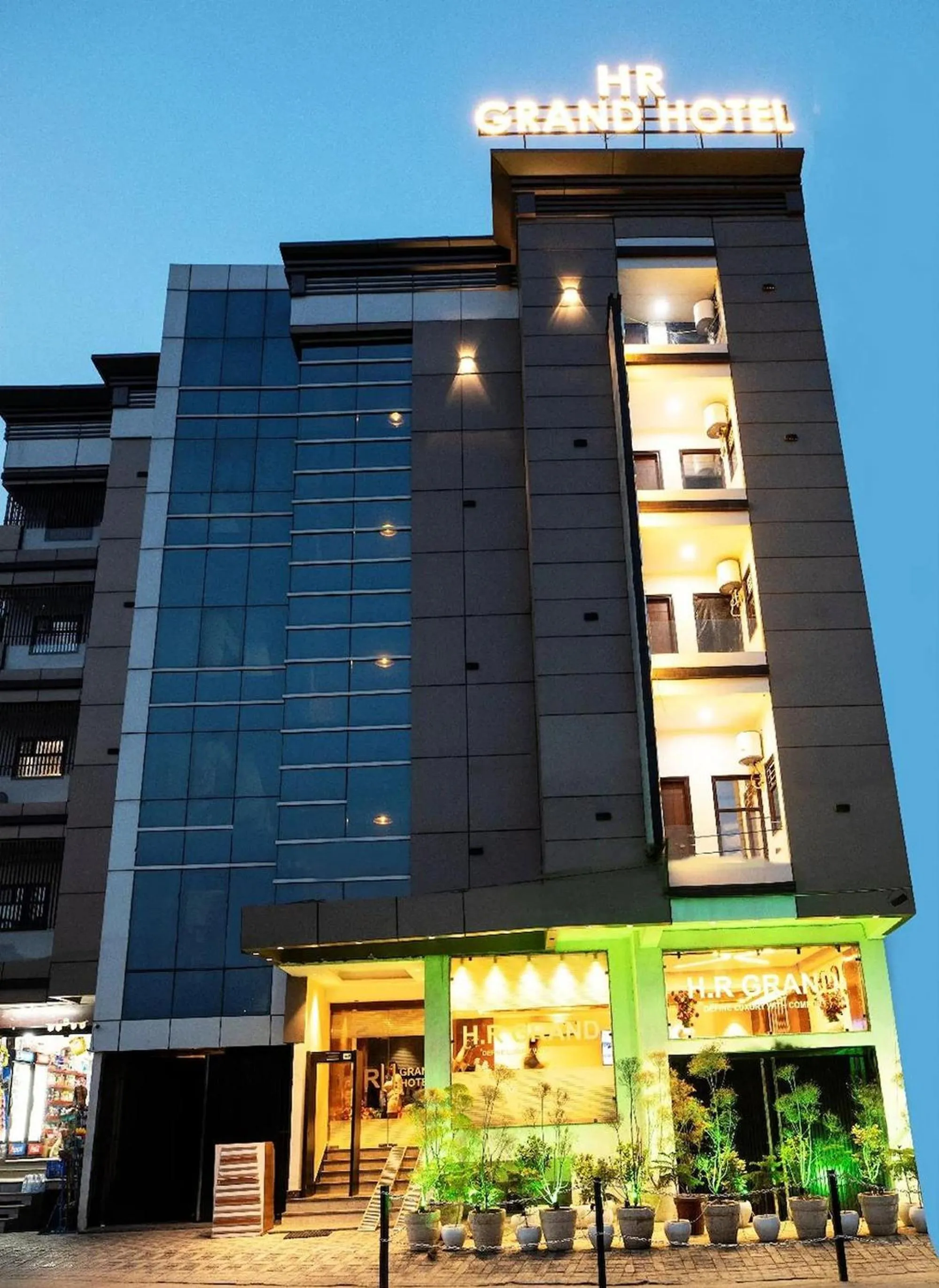 Property building in HR Grand Hotel