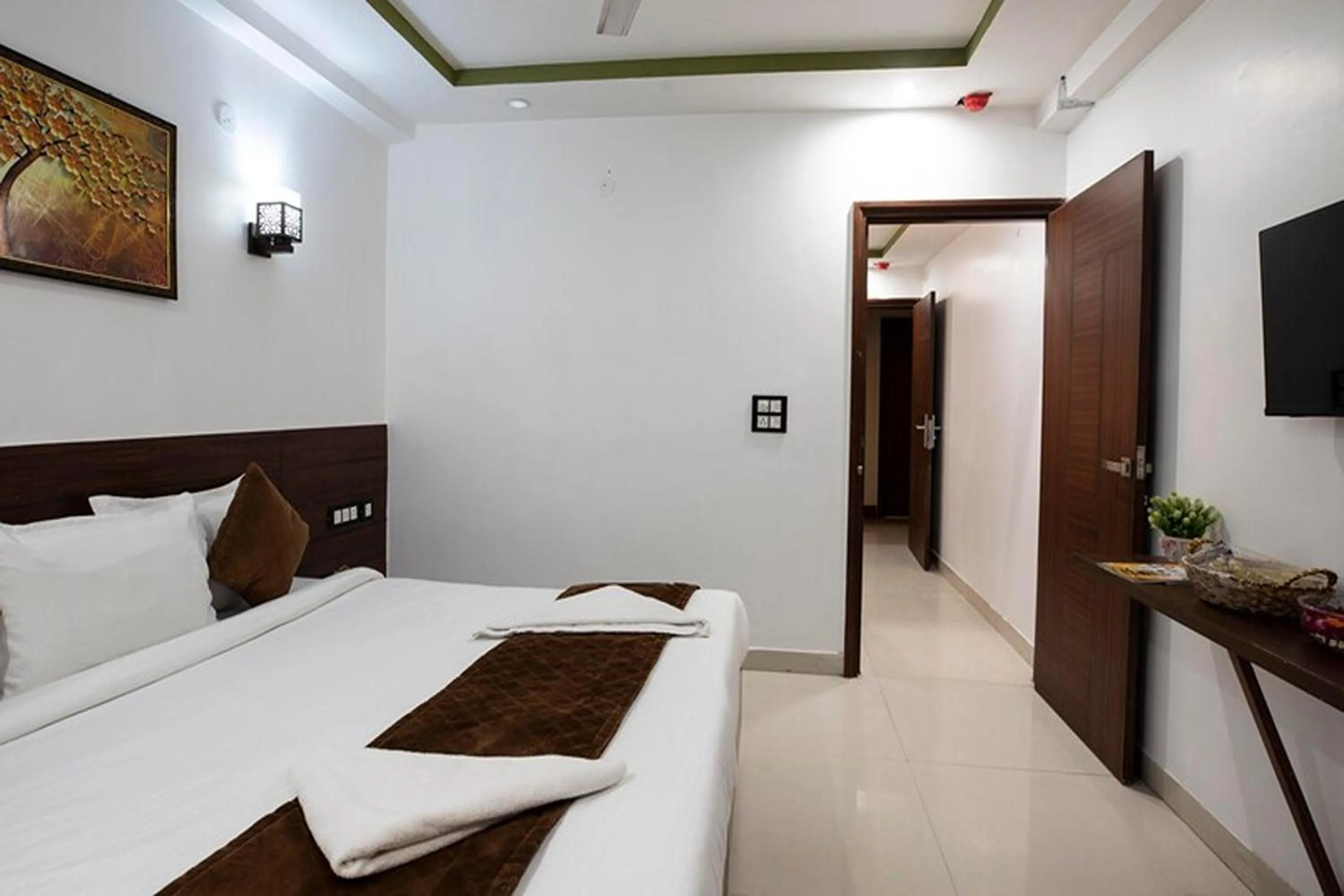 Bed in HR Grand Hotel