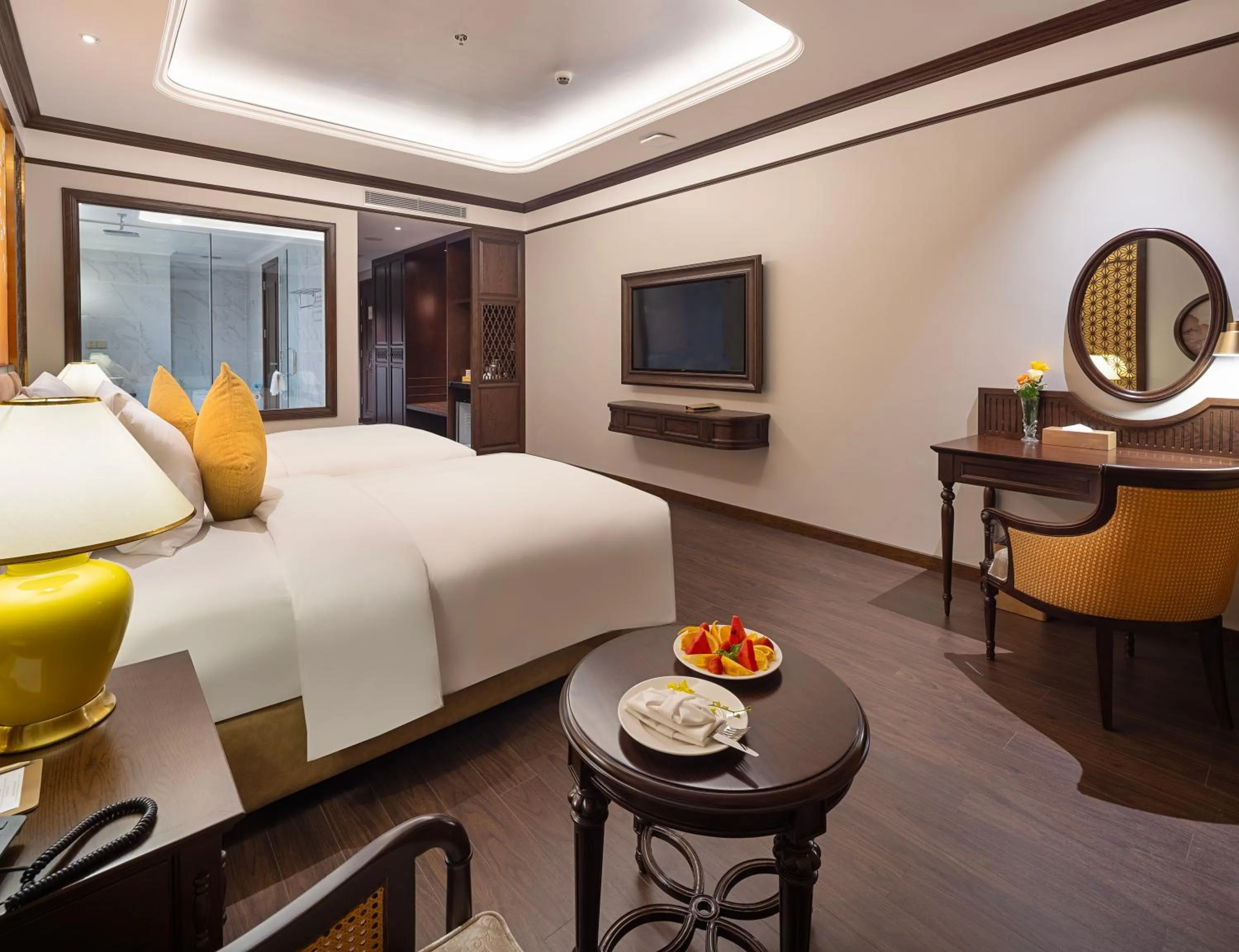 Bed in Best Western Premier Imperial Dalat