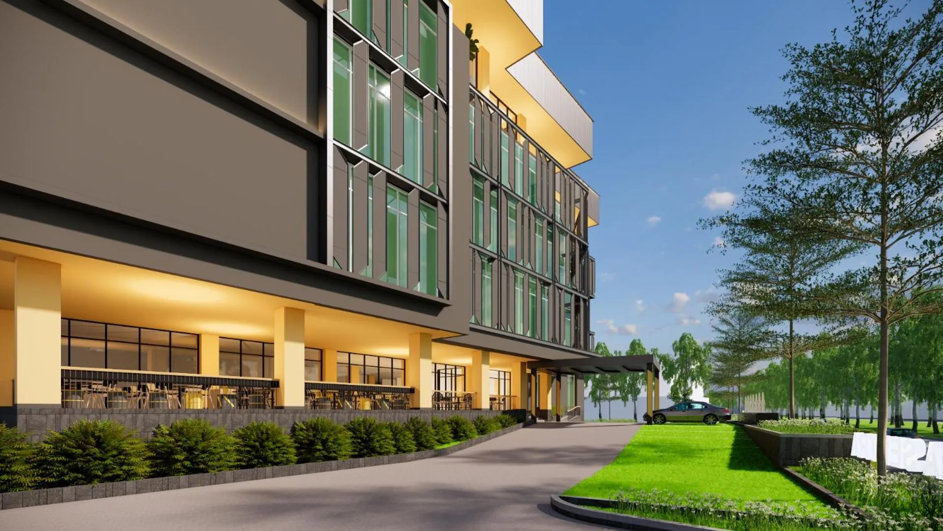 Property building in Kampi Hotel Sunter