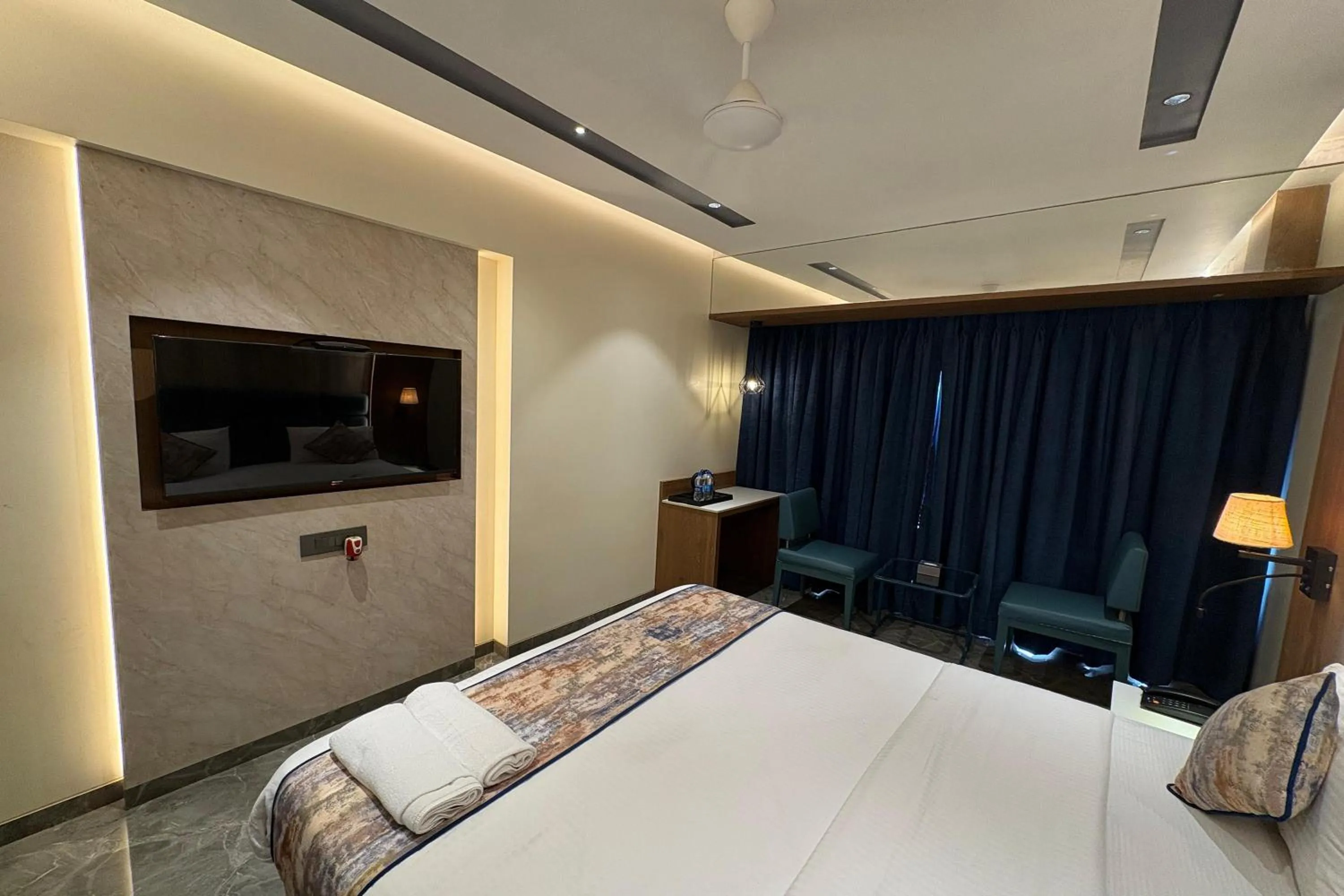 Bed in Dream Residency Hotels Pvt Ltd