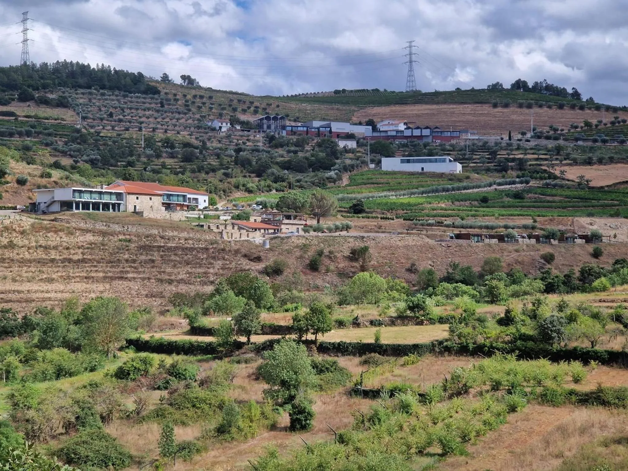 Bird's eye view in Douro Cister Hotel Resort