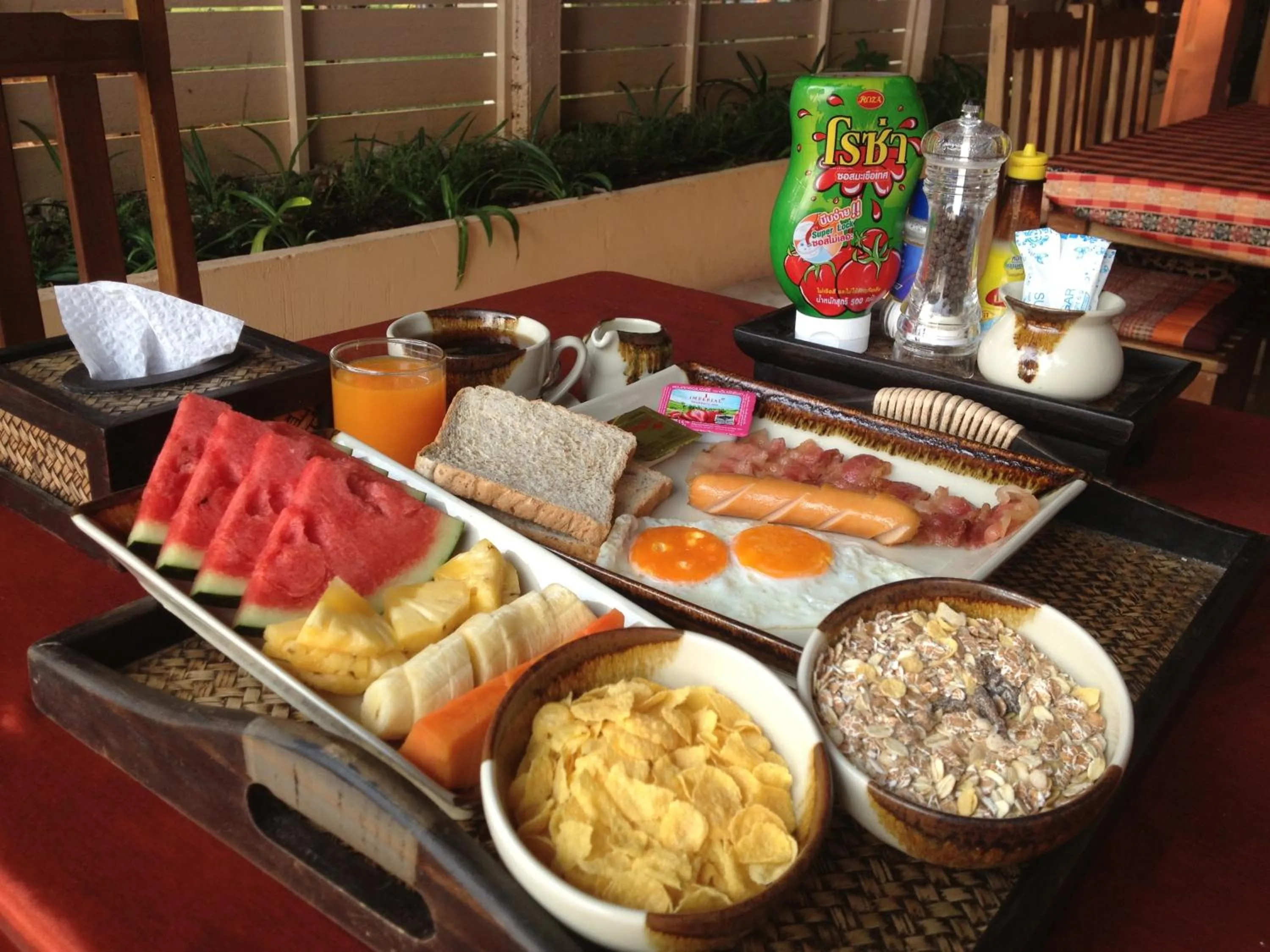 American breakfast in Nautilus Right on the Beach - Adult Only - SHA Extra Plus