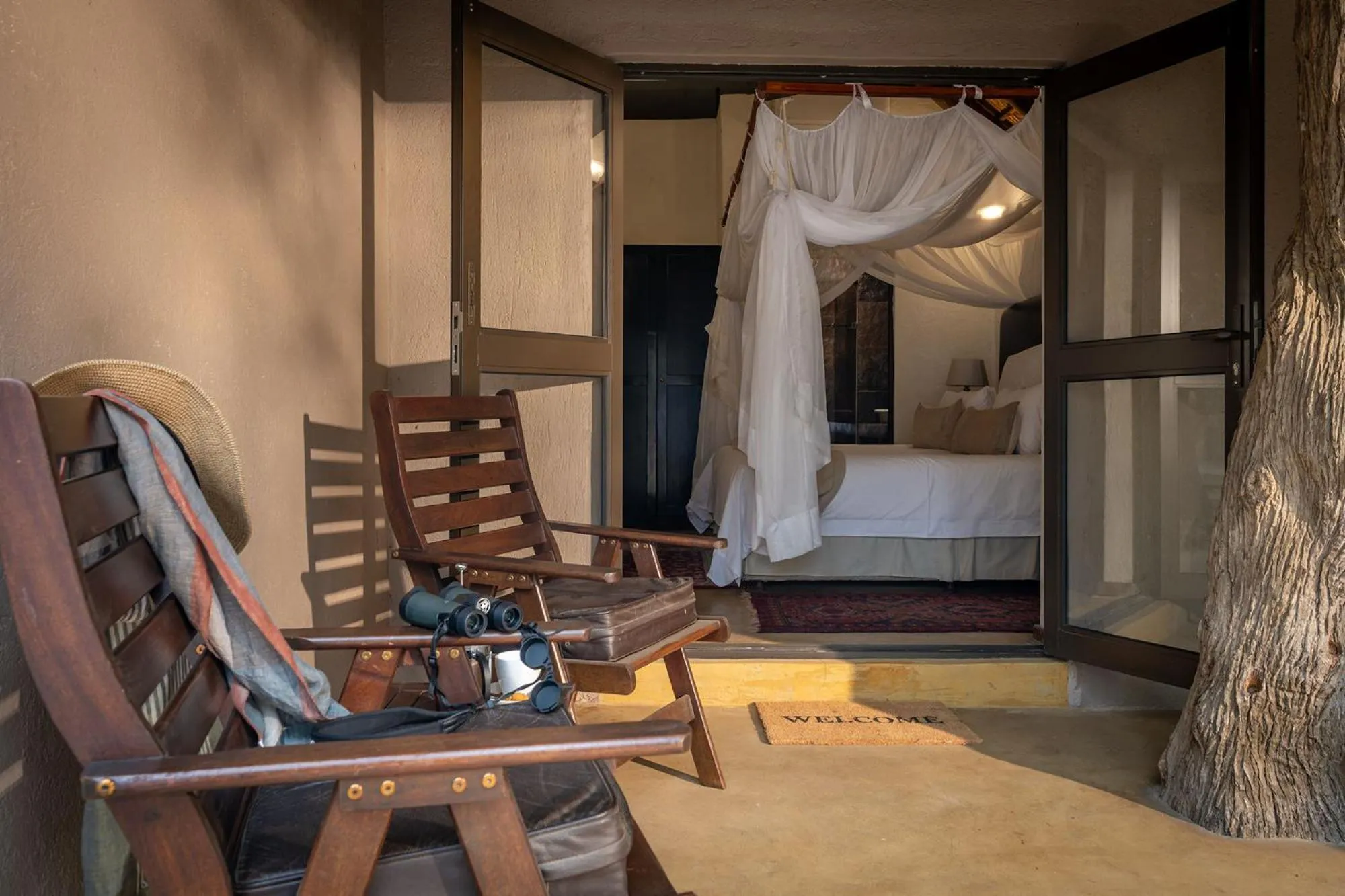 Bed in Karongwe- Shiduli Safari Lodge