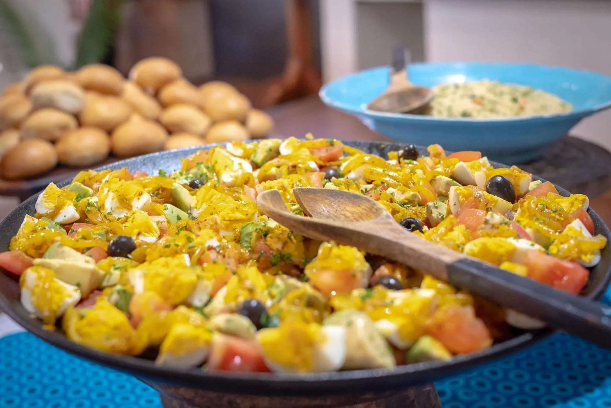 Buffet breakfast in Karongwe- Shiduli Safari Lodge