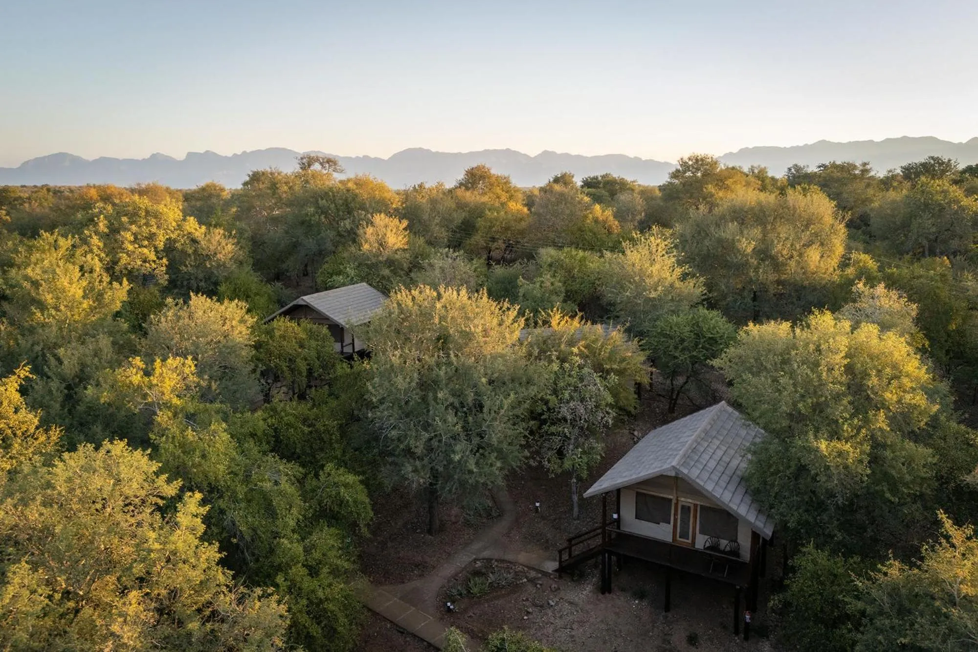 Patio in Karongwe - Chisomo Safari Camp