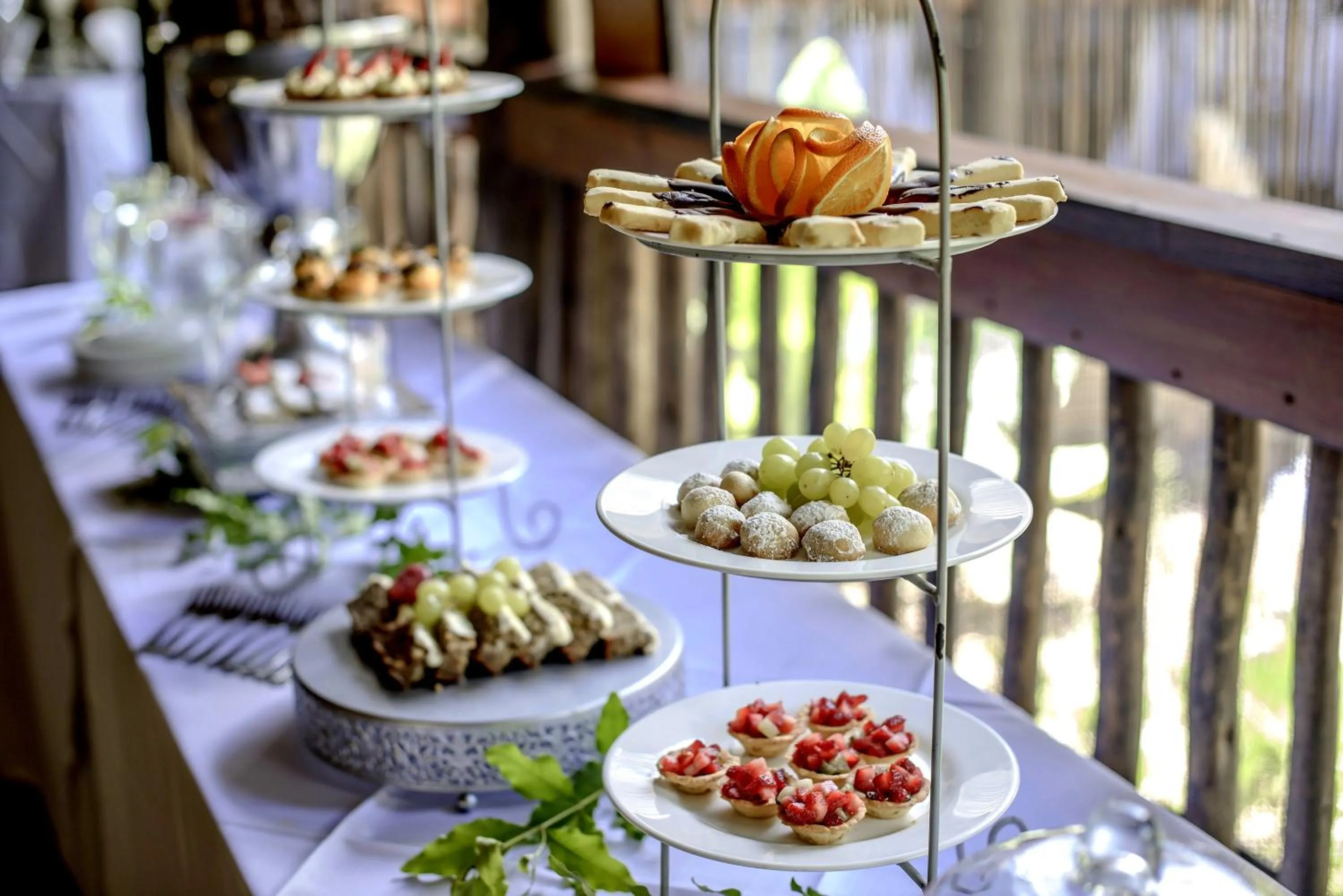 Communal lounge/ TV room in Karongwe - Chisomo Safari Camp