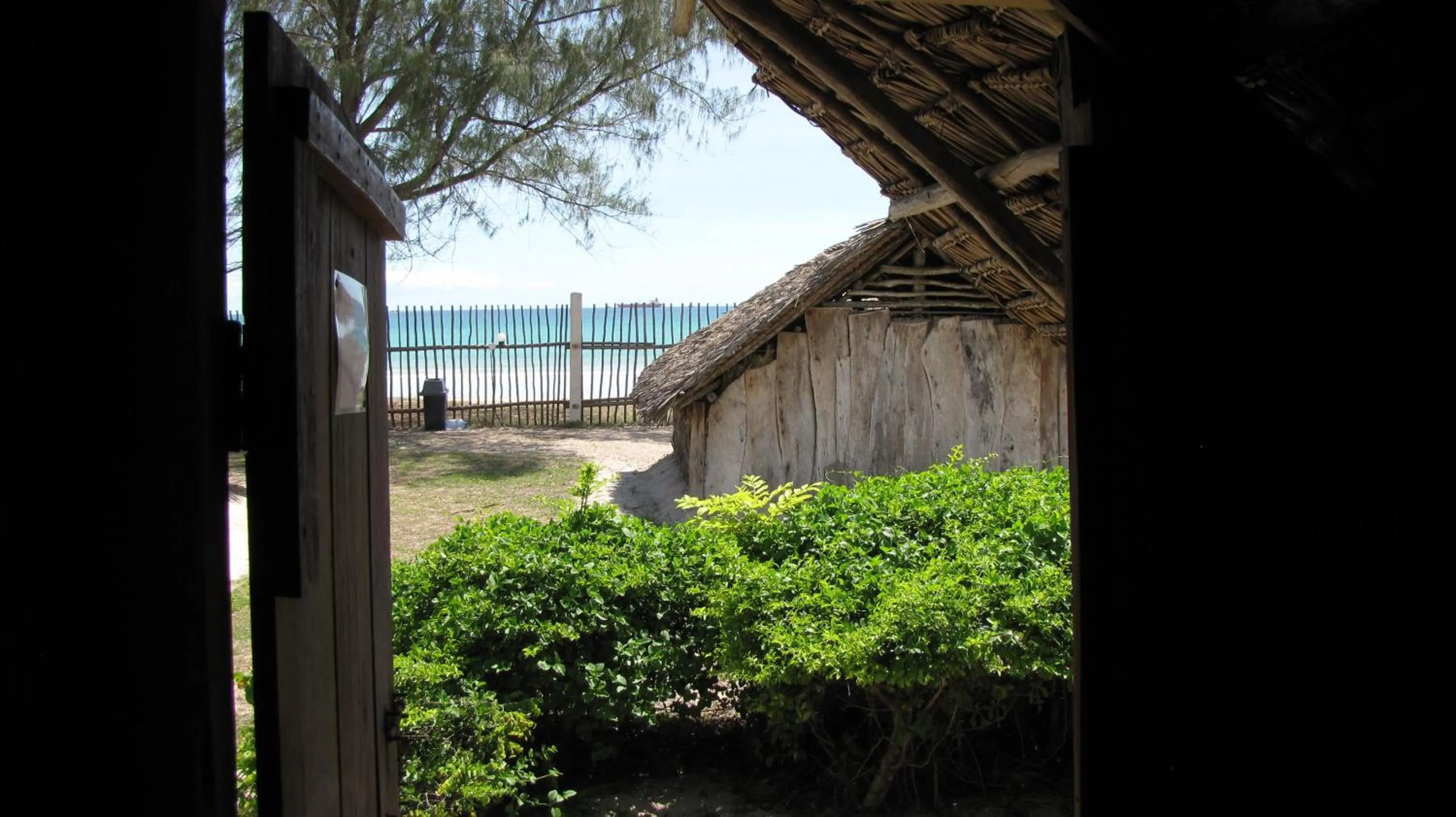 Sea view in Kipepeo Beach and Village