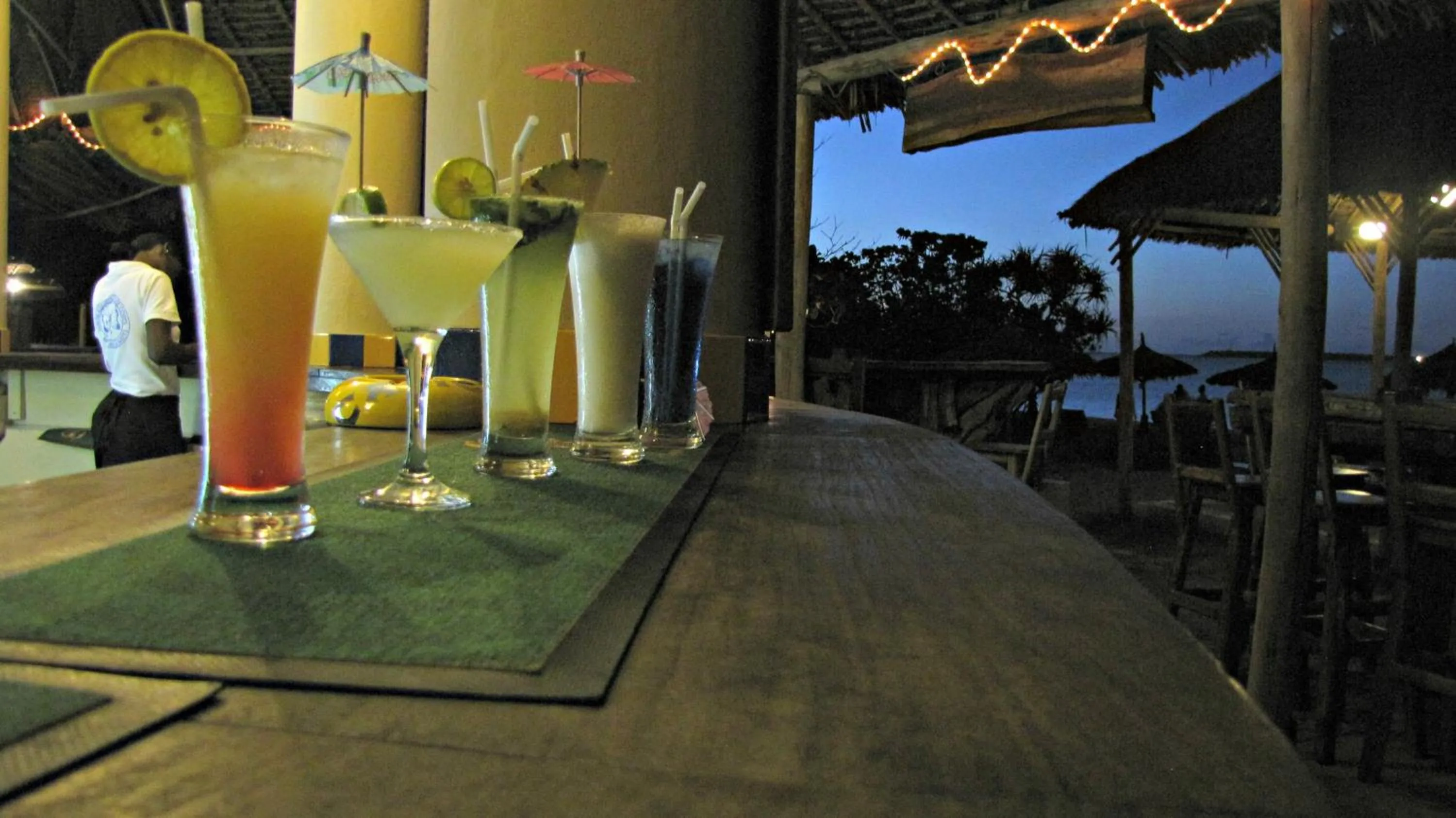 Alcoholic drinks in Kipepeo Beach and Village