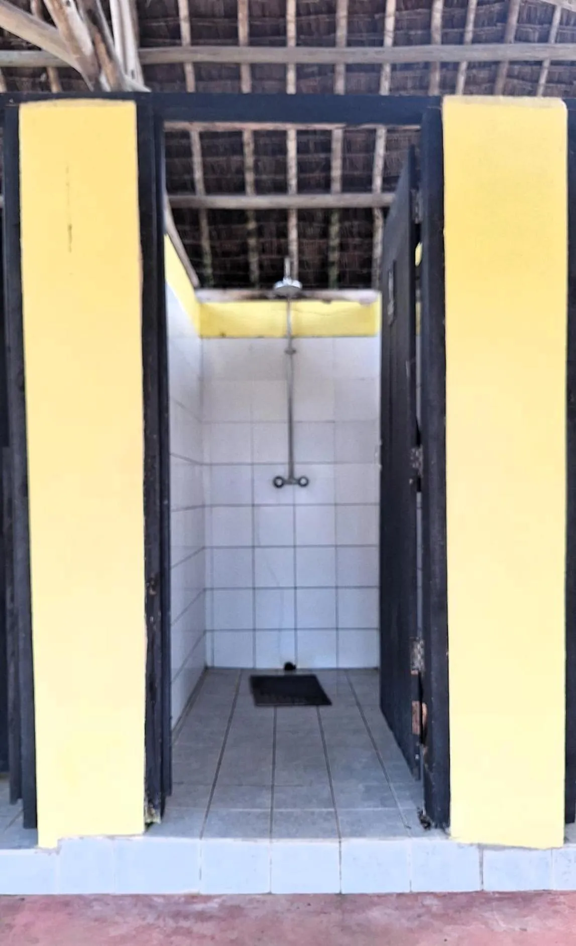 Shower in Kipepeo Beach and Village