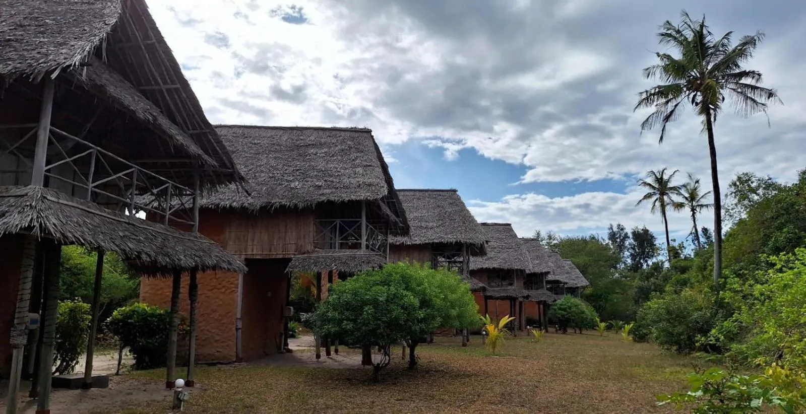Garden view in Kipepeo Beach and Village