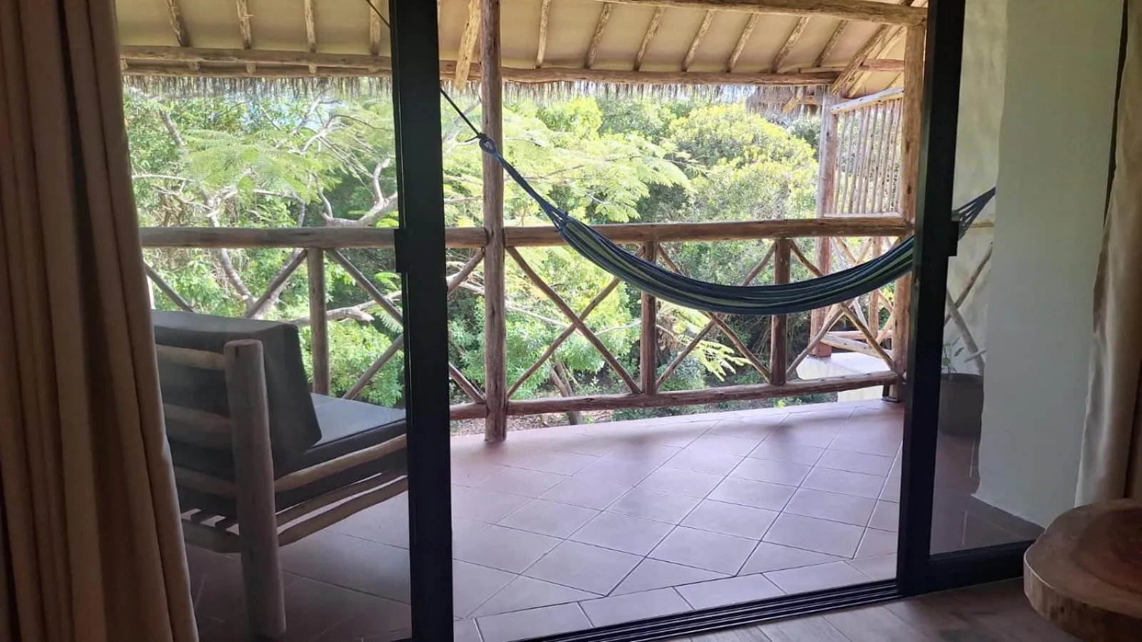 Balcony/Terrace in Kipepeo Beach and Village