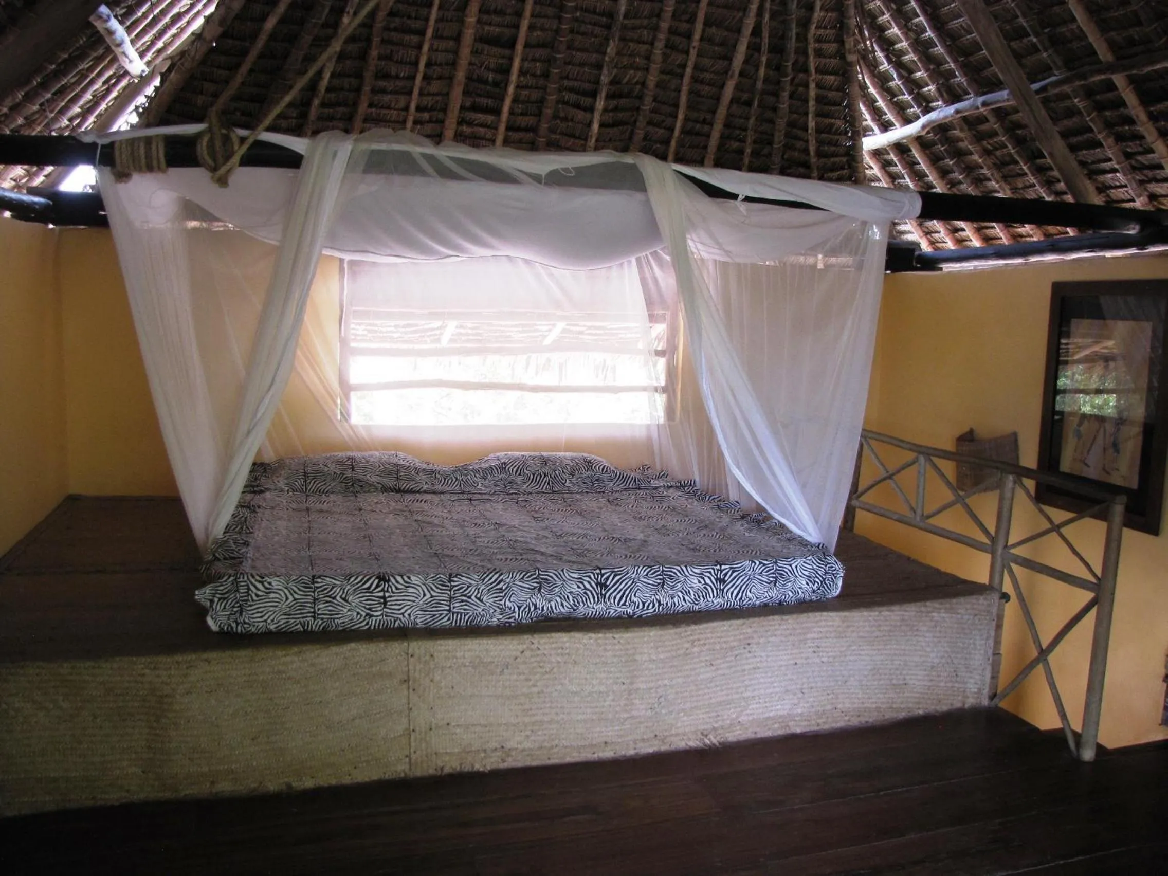 Bedroom, Bed in Kipepeo Beach and Village