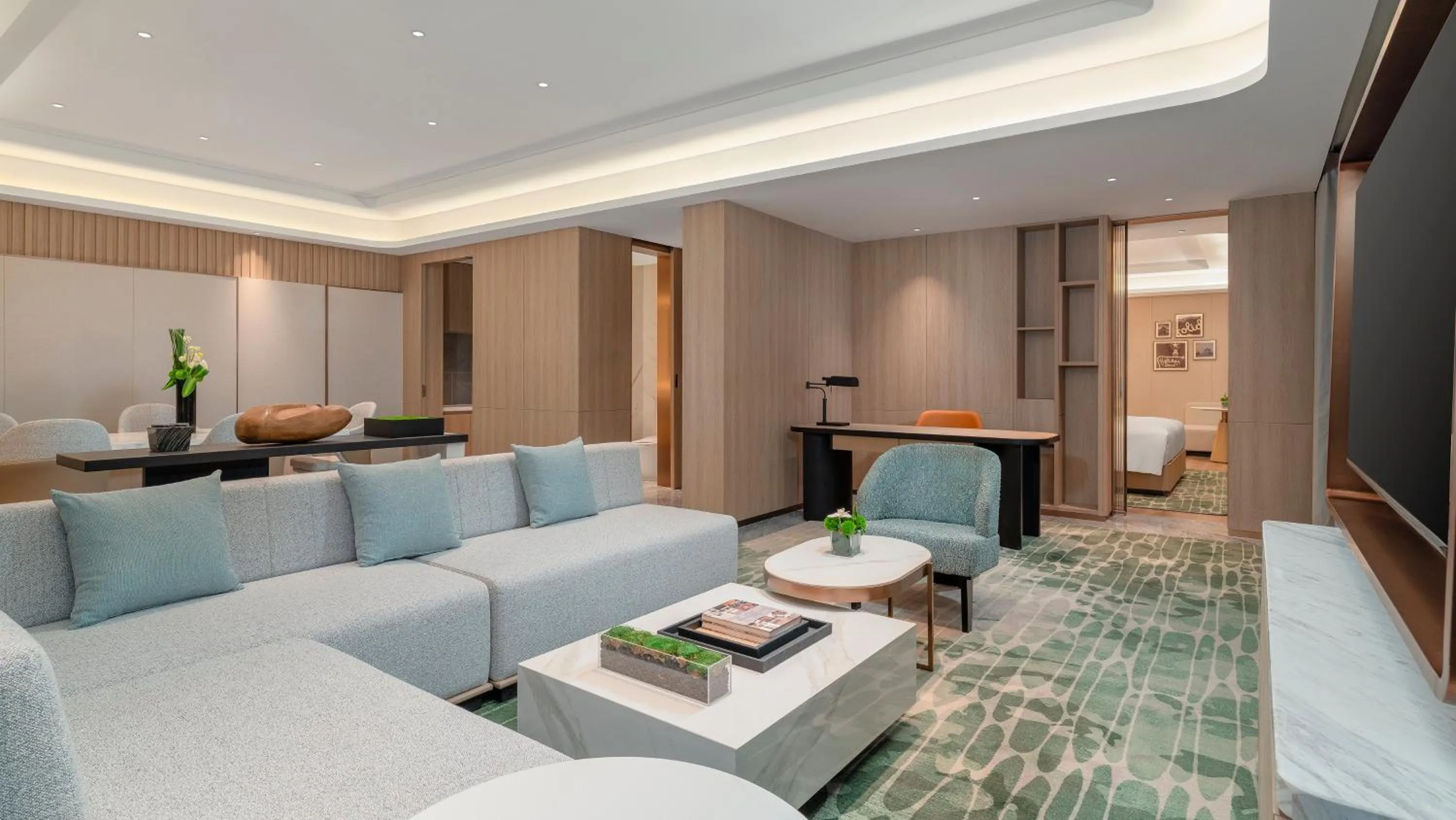 Photo of the whole room in Holiday Inn Jinan Thousand Buddha Mountain by IHG