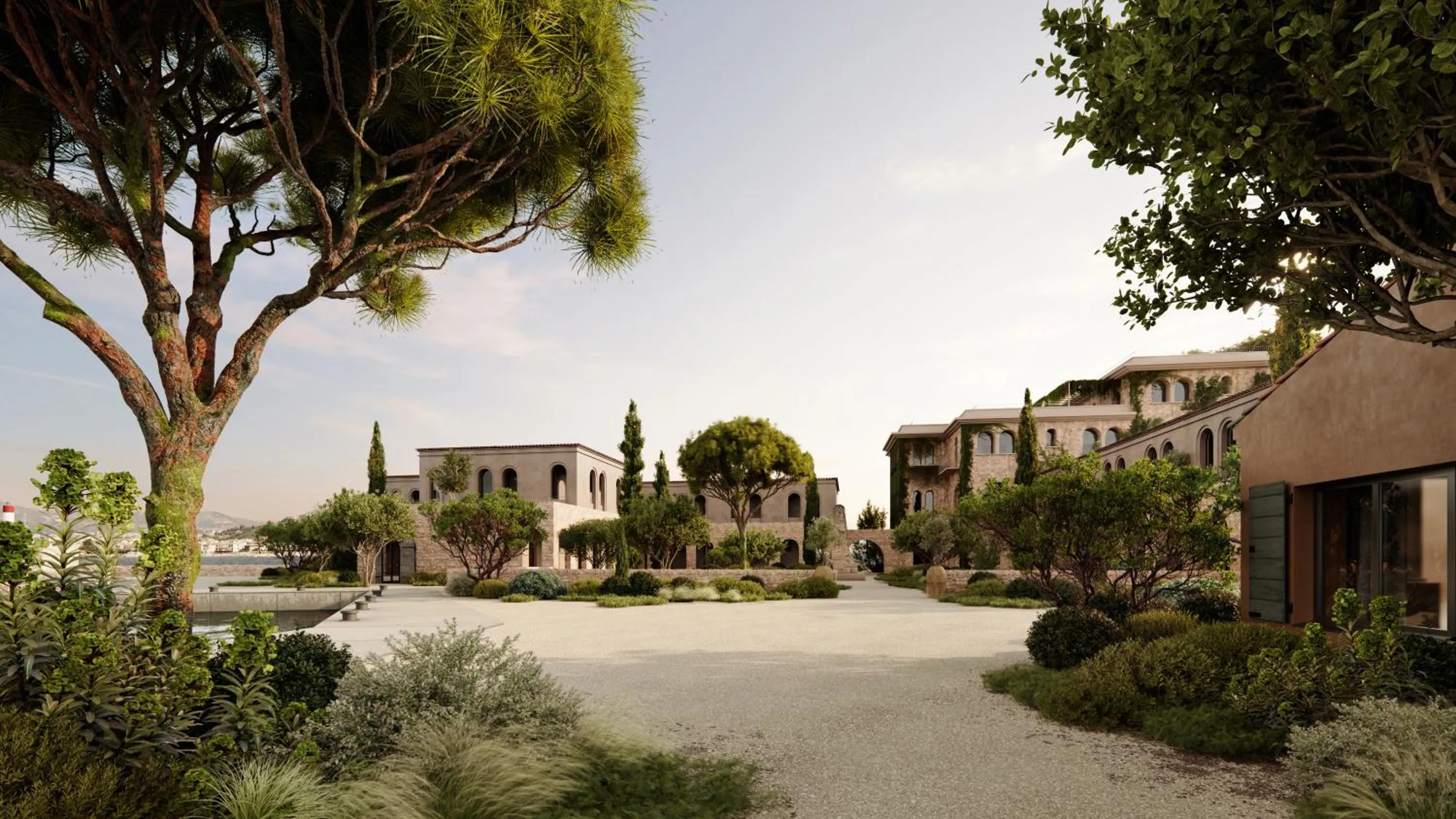 Property building in Zannier Île de Bendor