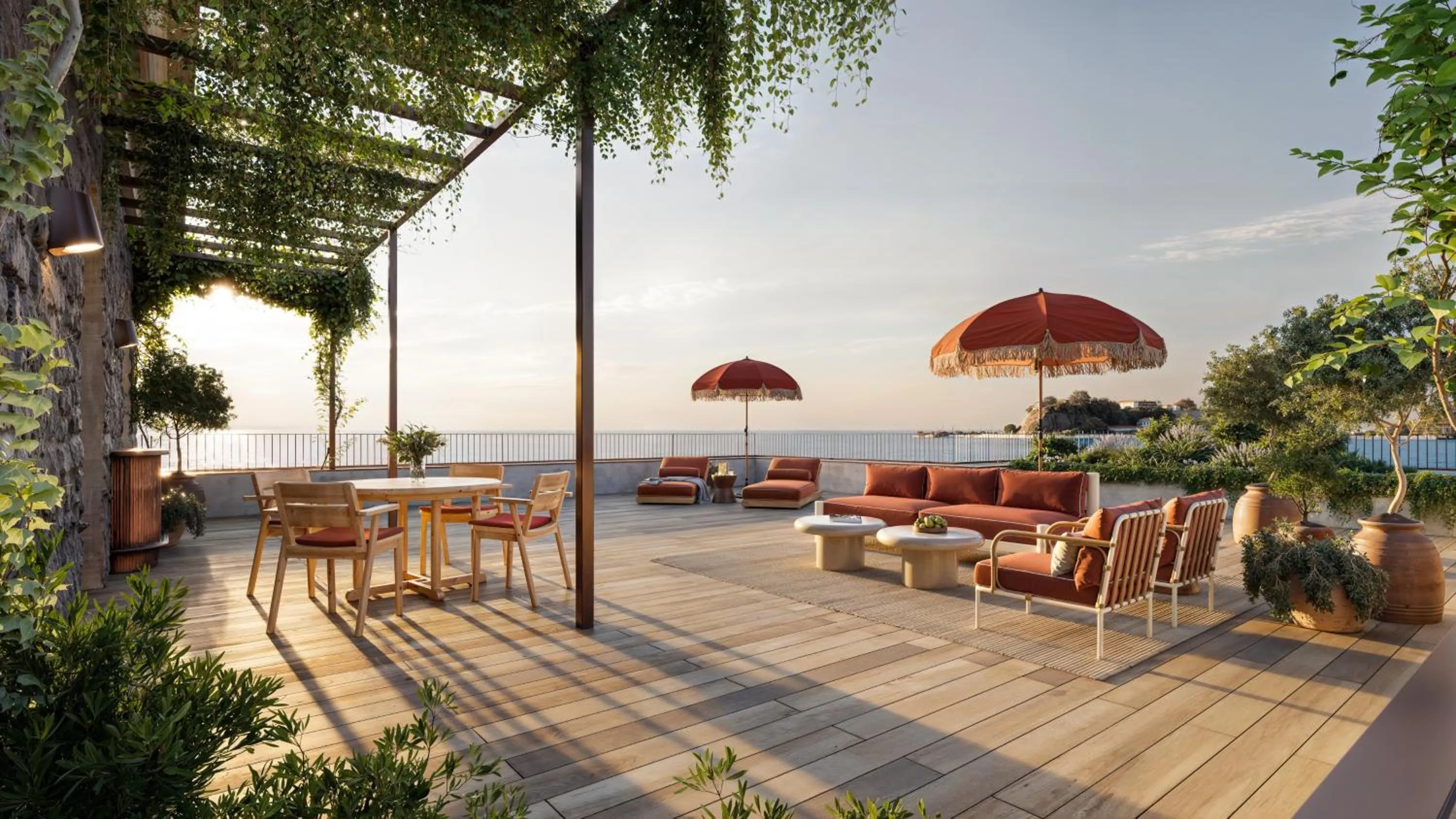 Balcony/Terrace in Zannier Île de Bendor