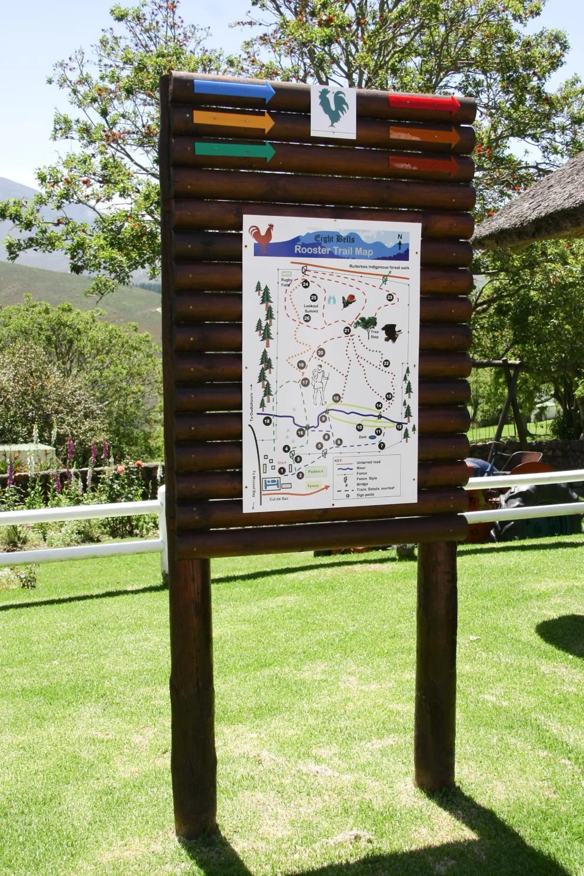 Logo/Certificate/Sign in Eight Bells Mountain Inn