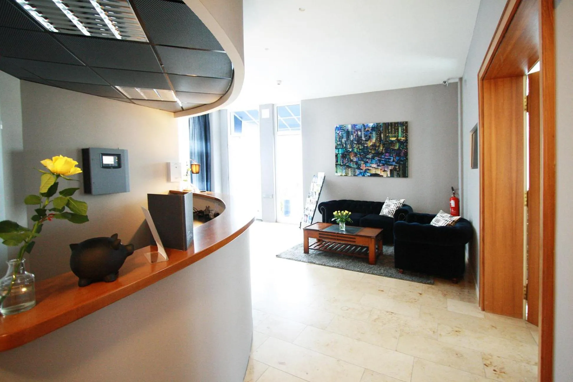 Lobby or reception in ARRIVEL Hotel Kirchheim - bisher Novitel