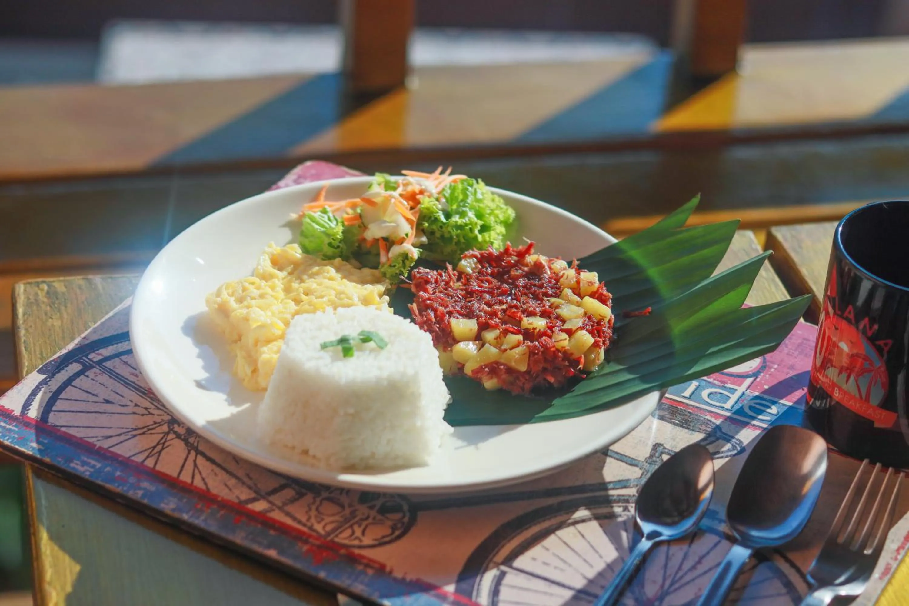 Food close-up in Olana Bed and Breakfast