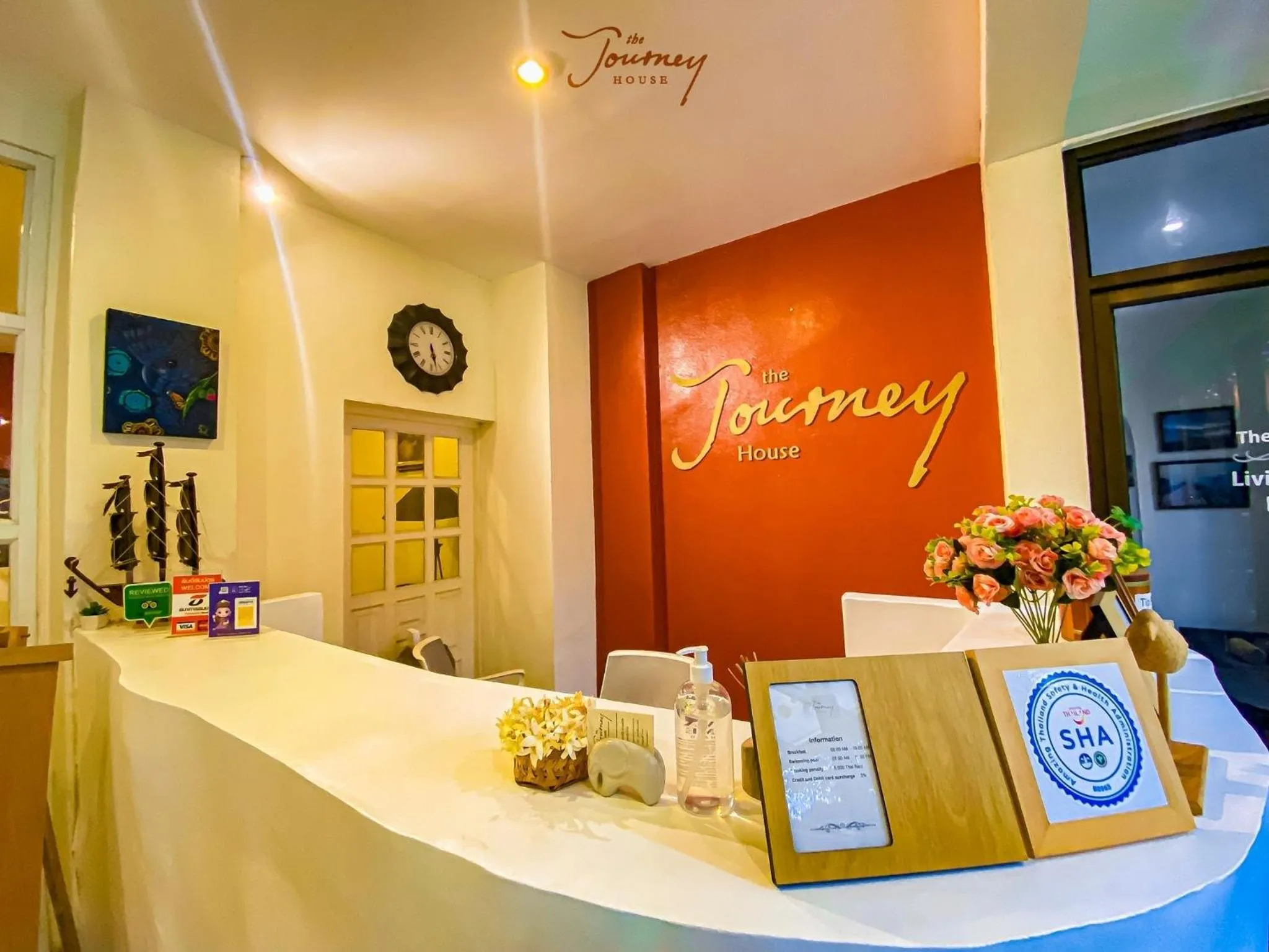Lobby or reception in The Journey House Lifestyle Boutique Hotel