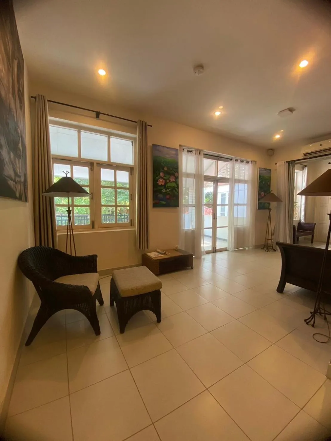 Seating area in The Journey House Lifestyle Boutique Hotel