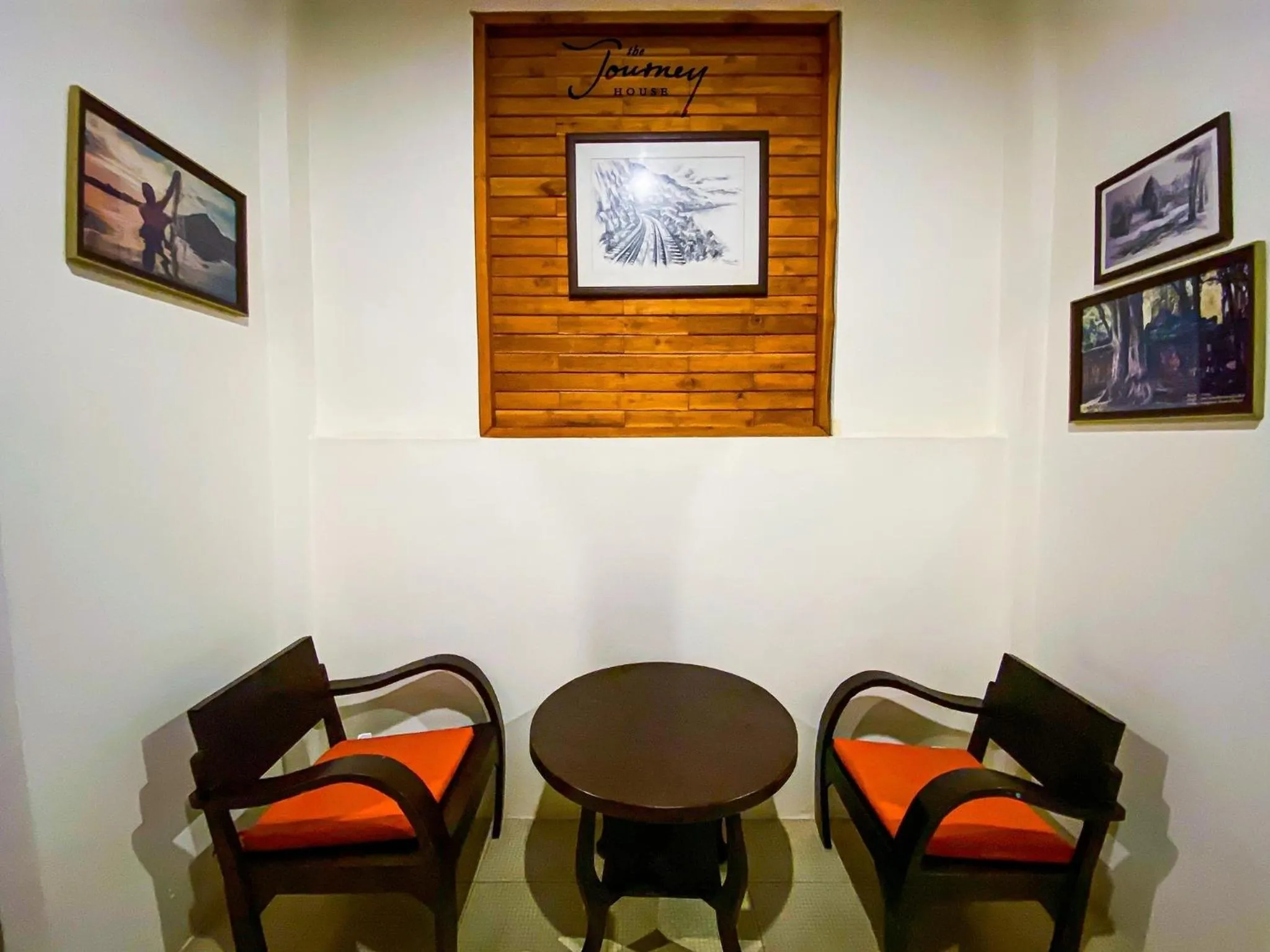 Seating area in The Journey House Lifestyle Boutique Hotel