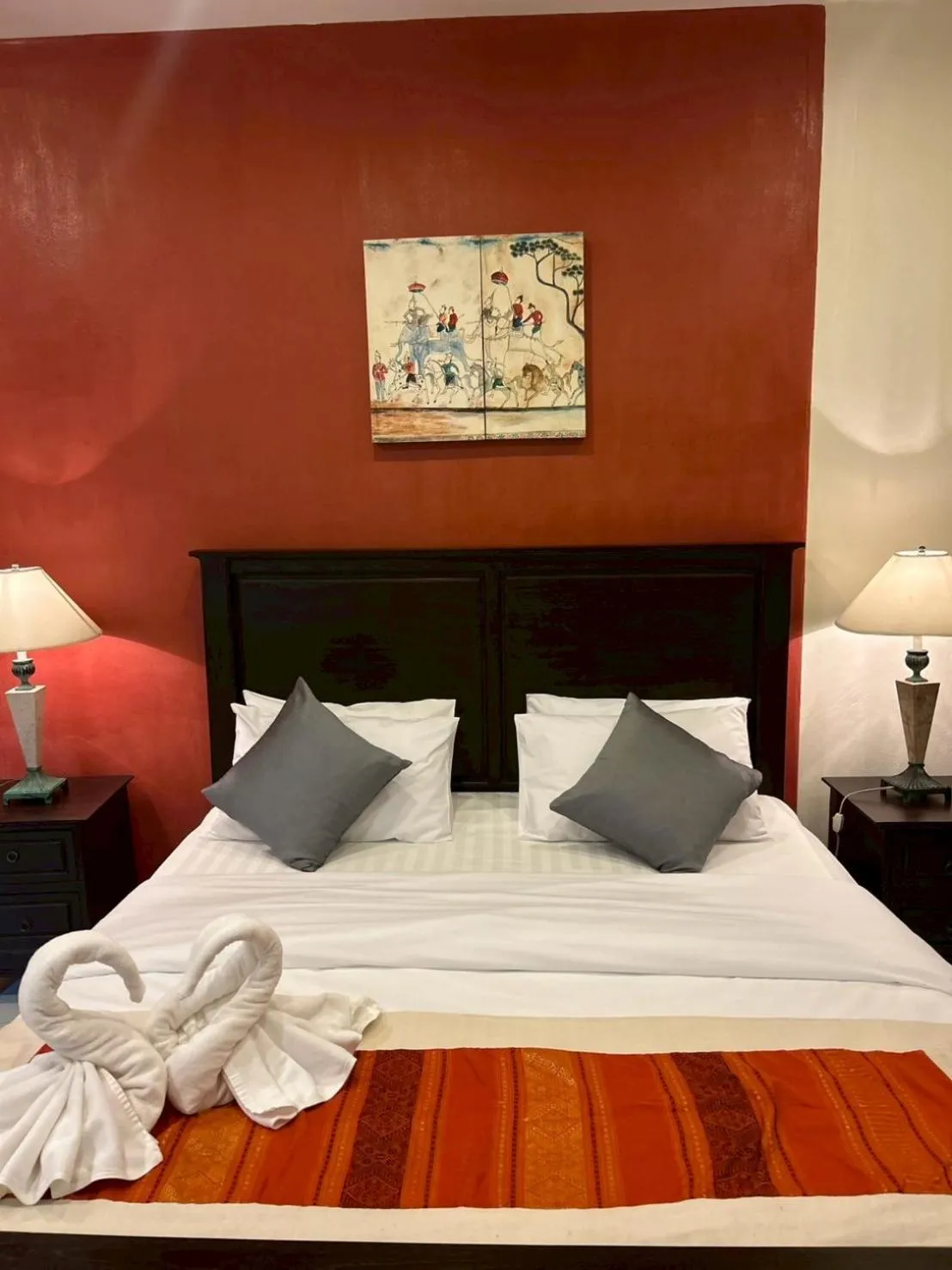 Bed in The Journey House Lifestyle Boutique Hotel