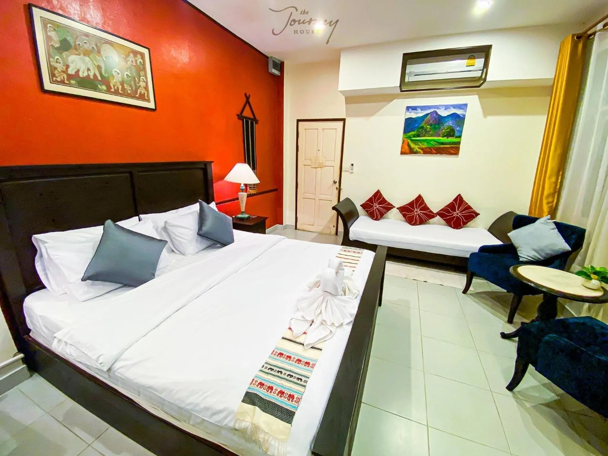 Photo of the whole room, Bed in The Journey House Lifestyle Boutique Hotel