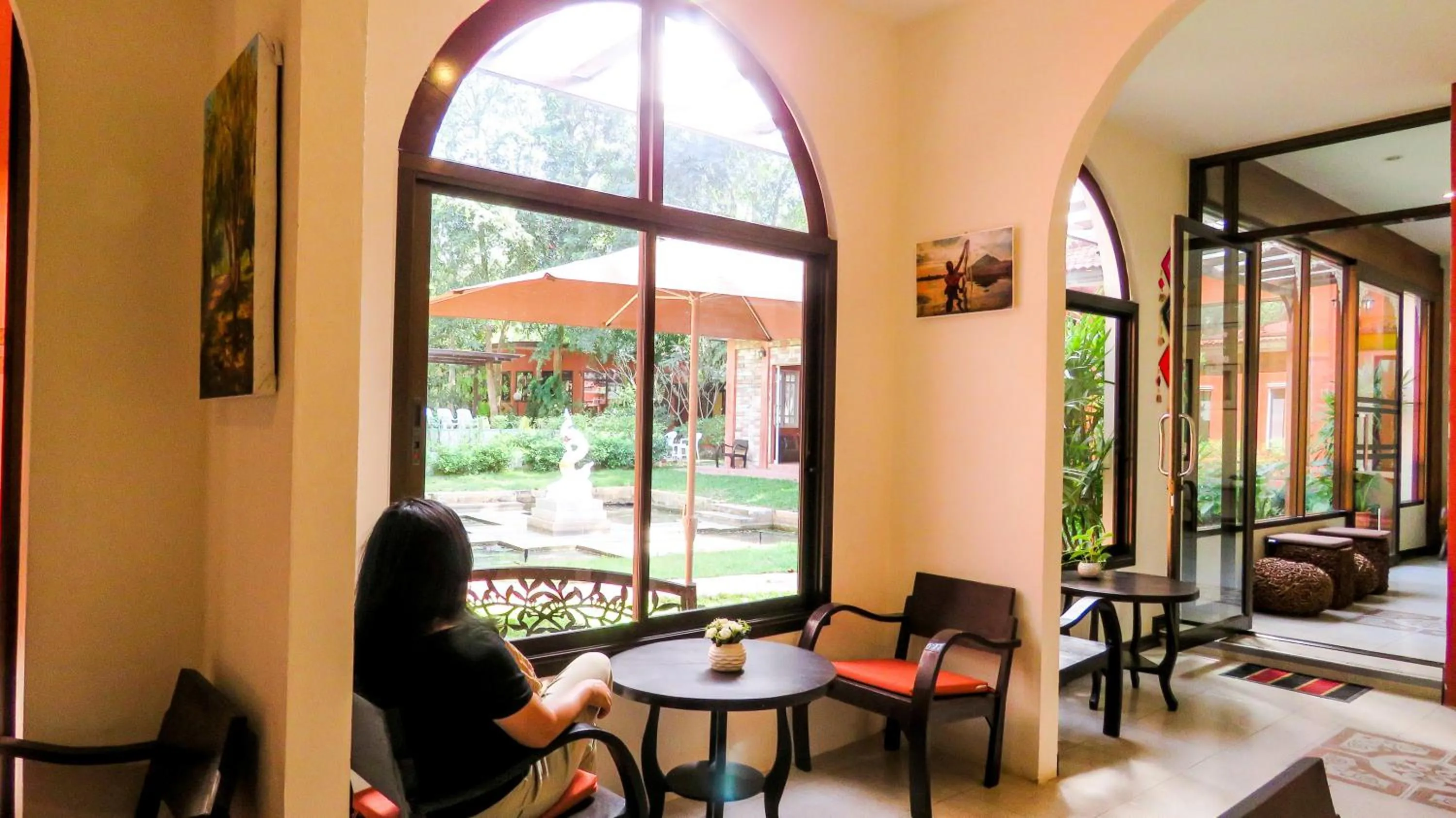 Seating area in The Journey House Lifestyle Boutique Hotel