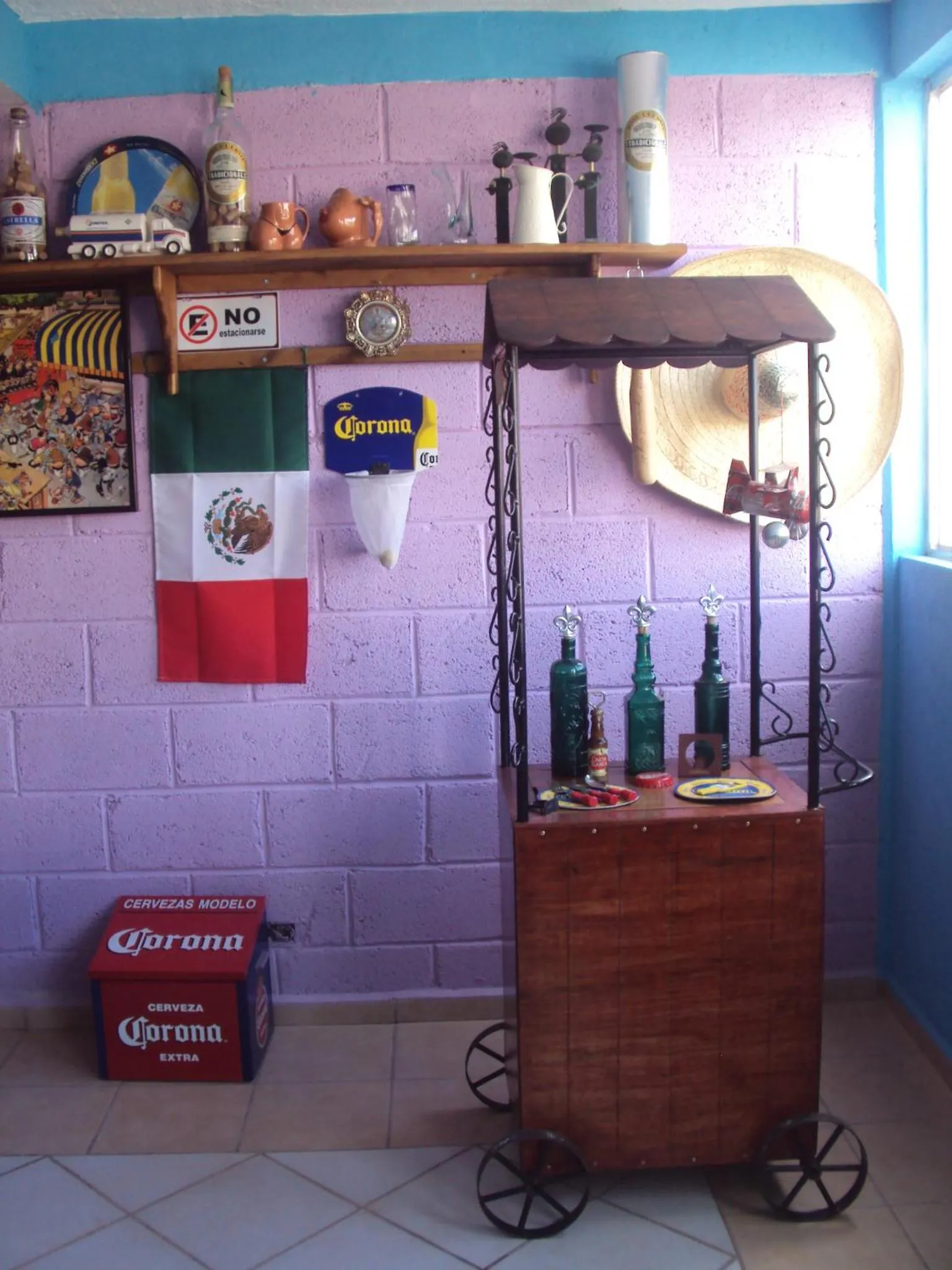 Decorative detail in Hotel Mirador Real