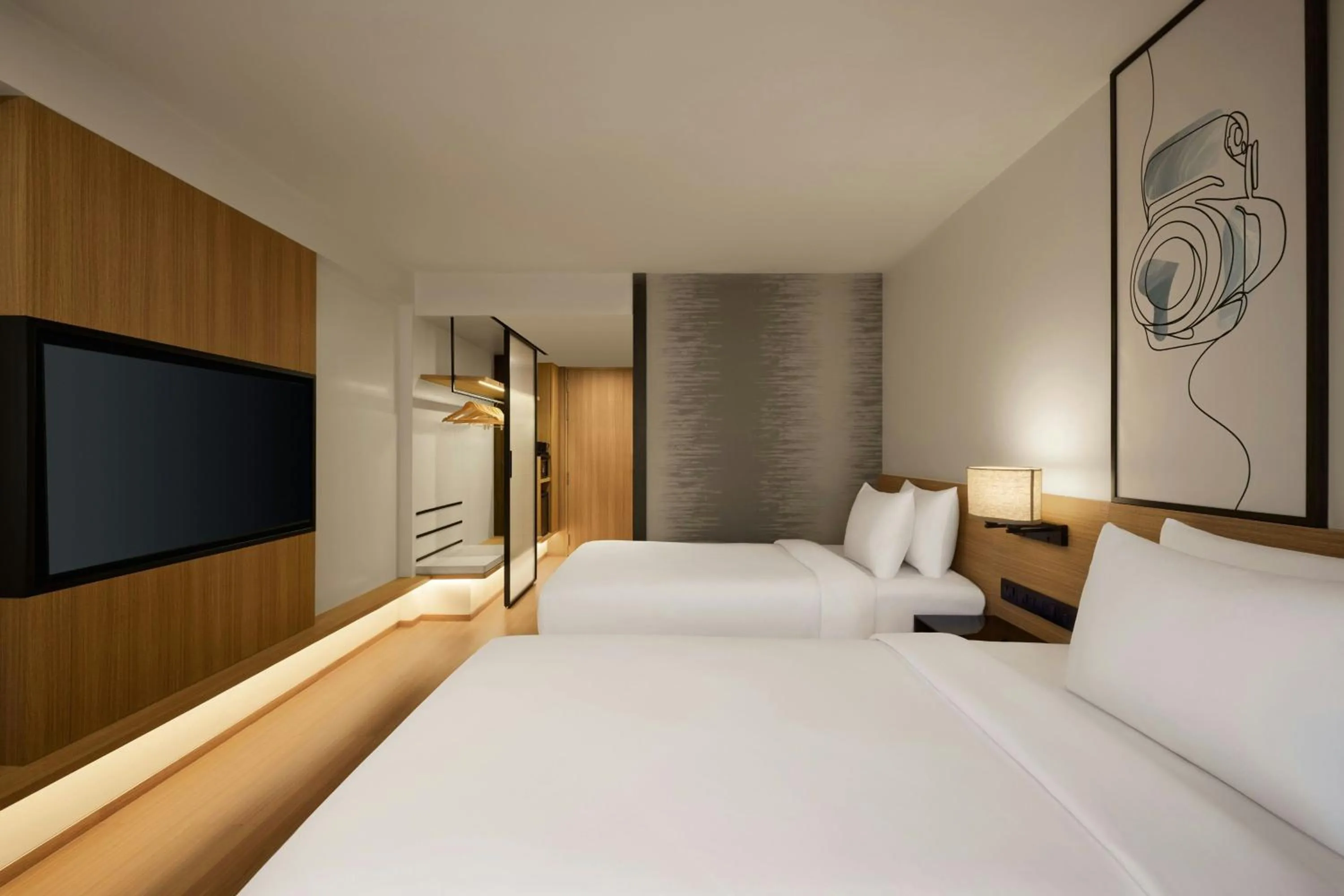 Photo of the whole room, Bed in Fairfield by Marriott Mumbai Andheri West