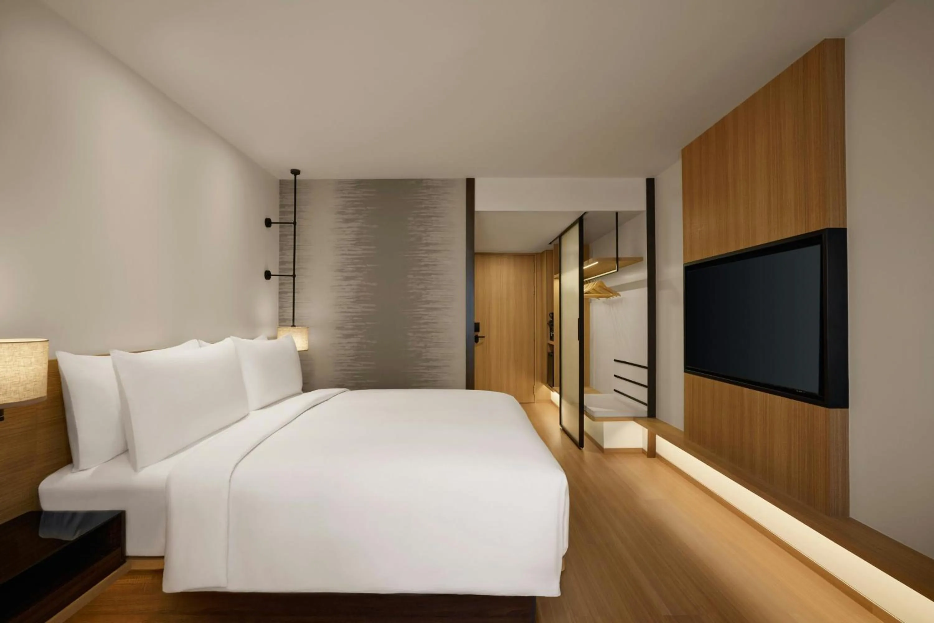 Photo of the whole room, Bed in Fairfield by Marriott Mumbai Andheri West