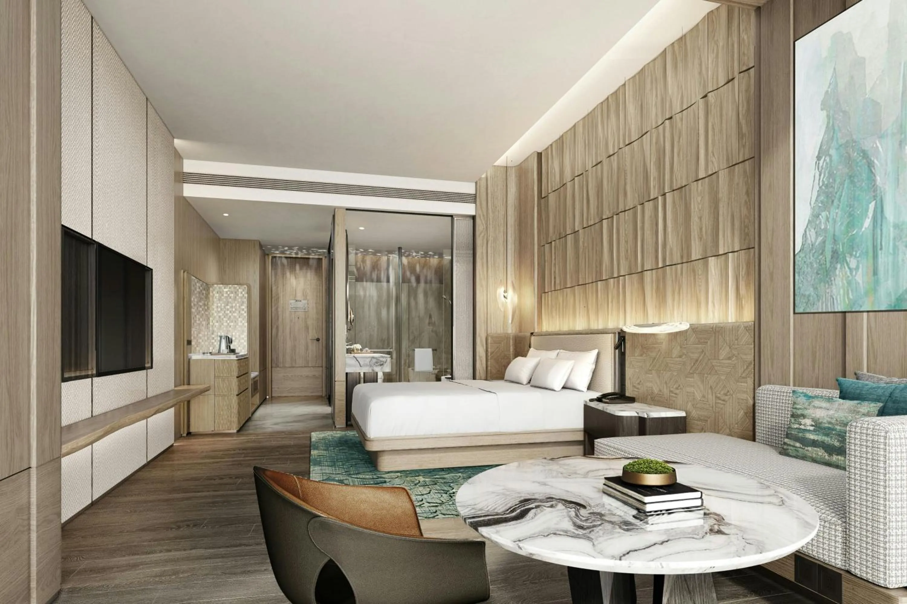 Bedroom, Bed in The Westin Yichang