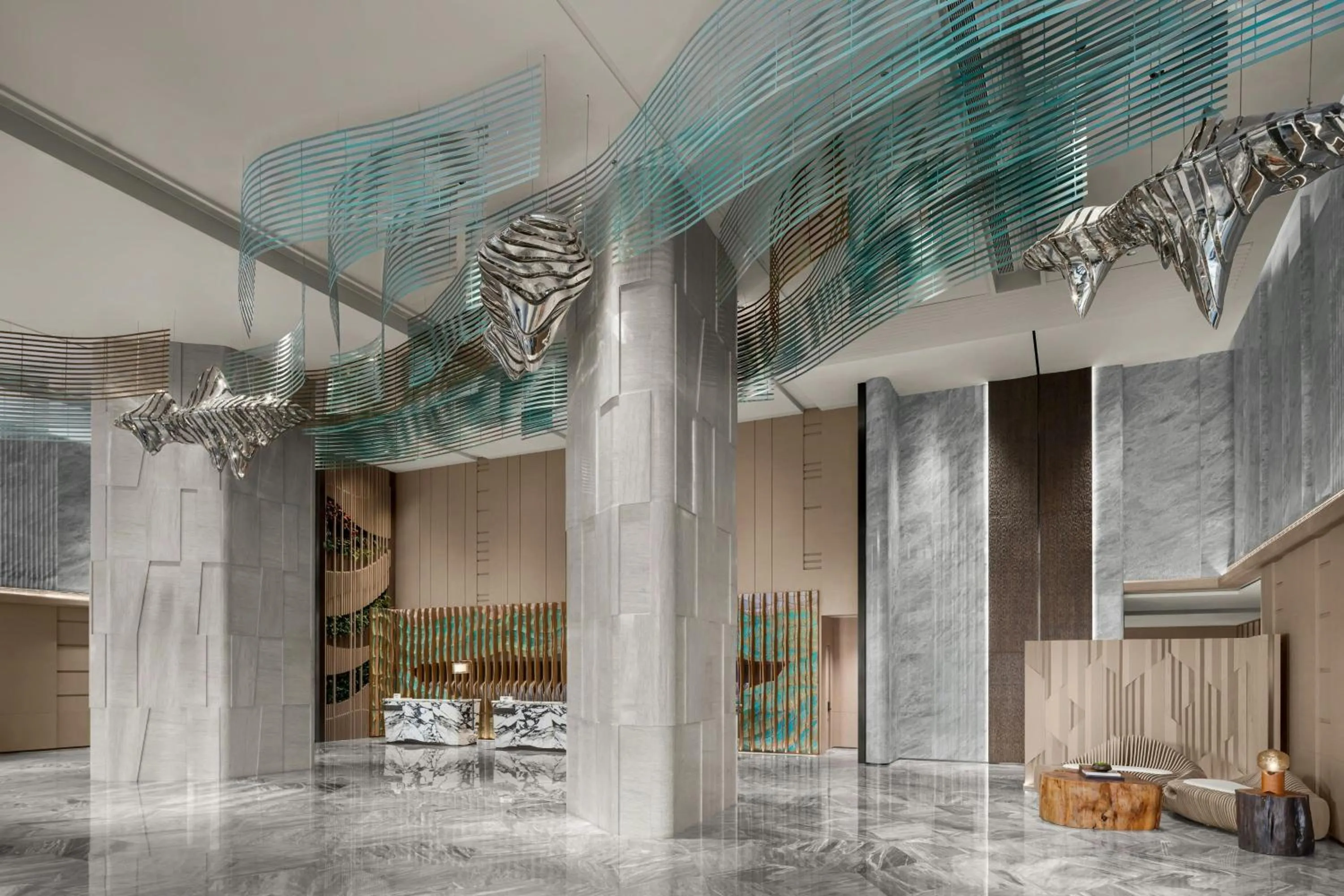 Lobby or reception in The Westin Yichang