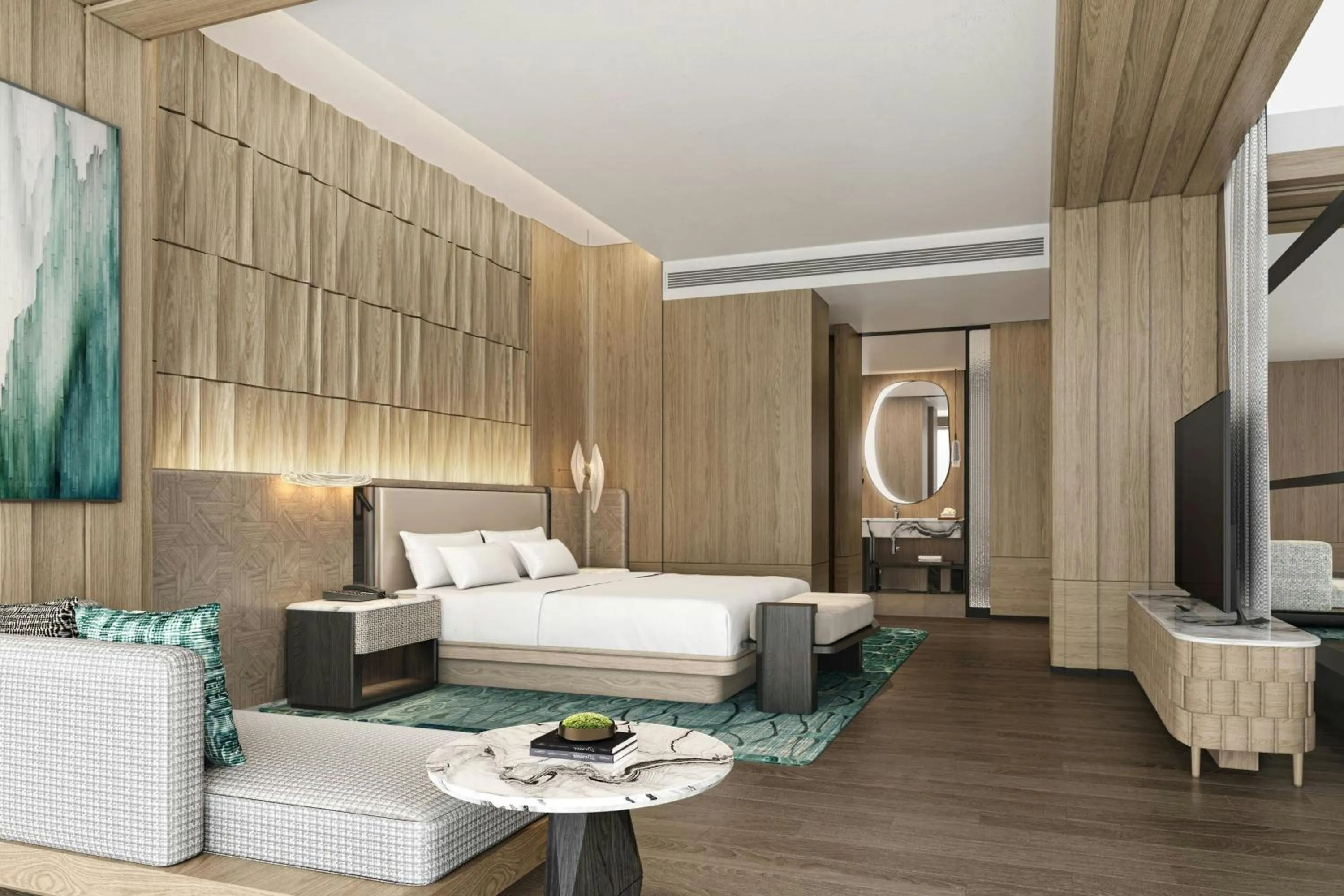 Bedroom, Bed in The Westin Yichang