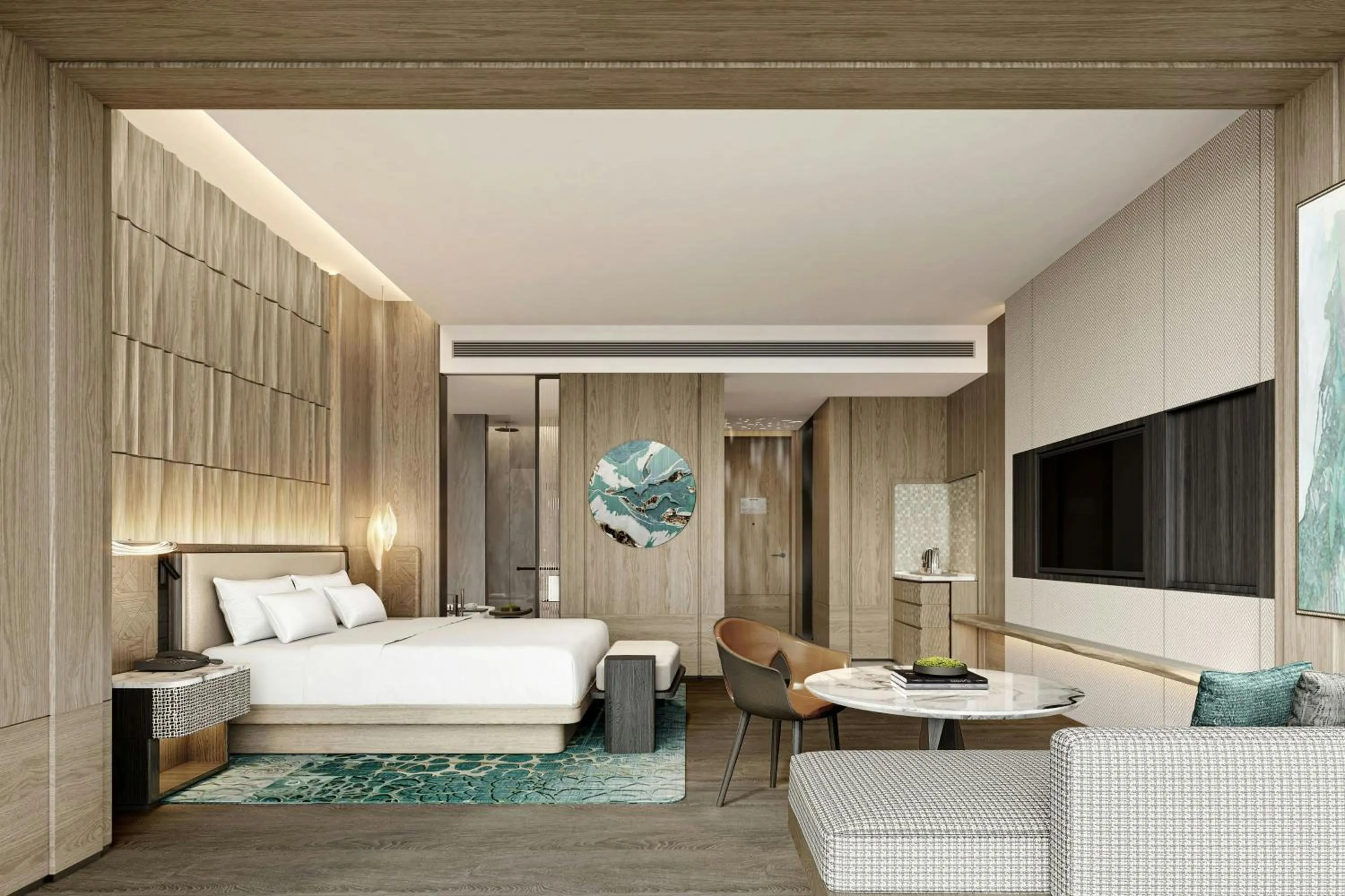 Bedroom, Bed in The Westin Yichang