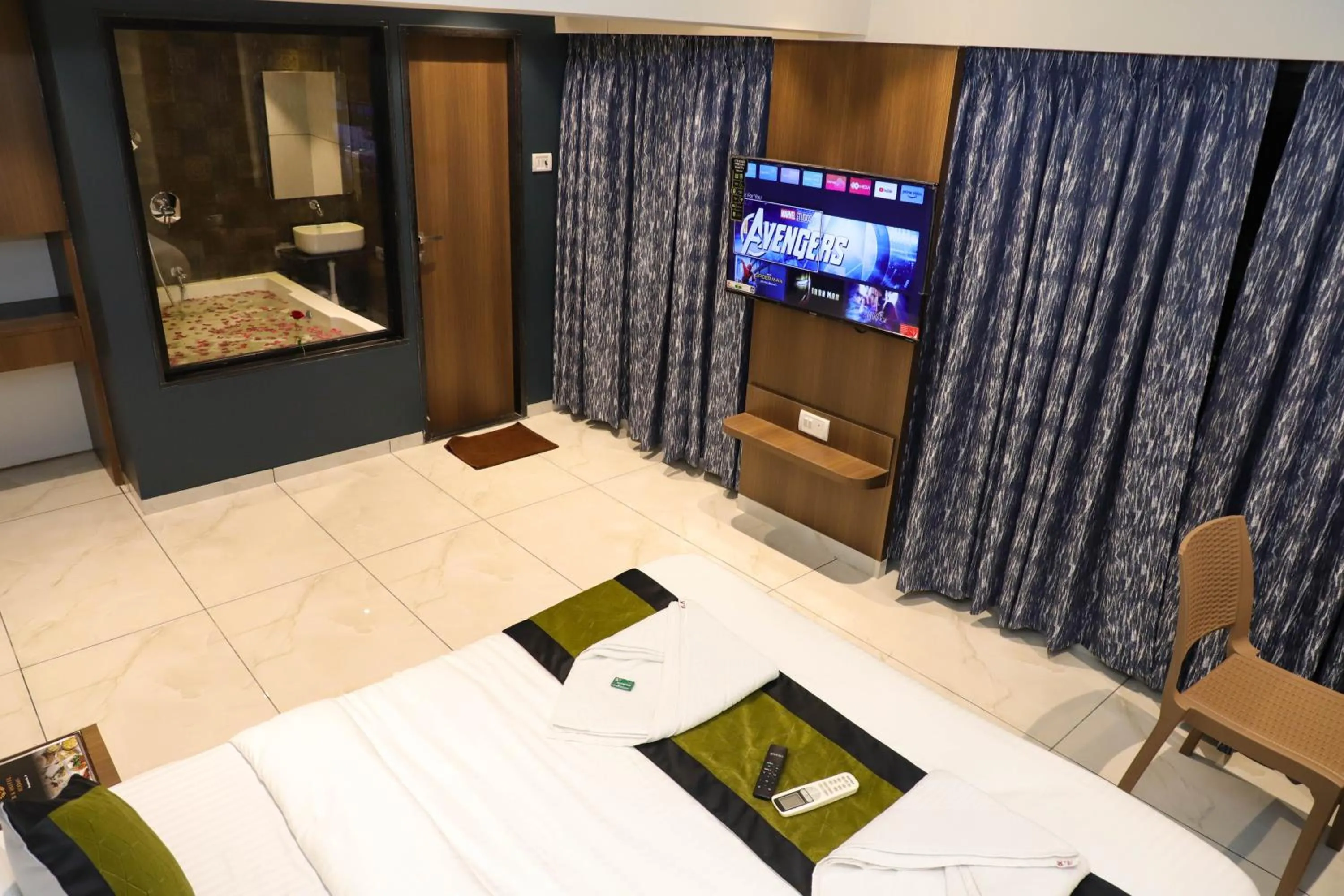 Deluxe Double Room (2 Adults + 1 Child) in RK Hotel