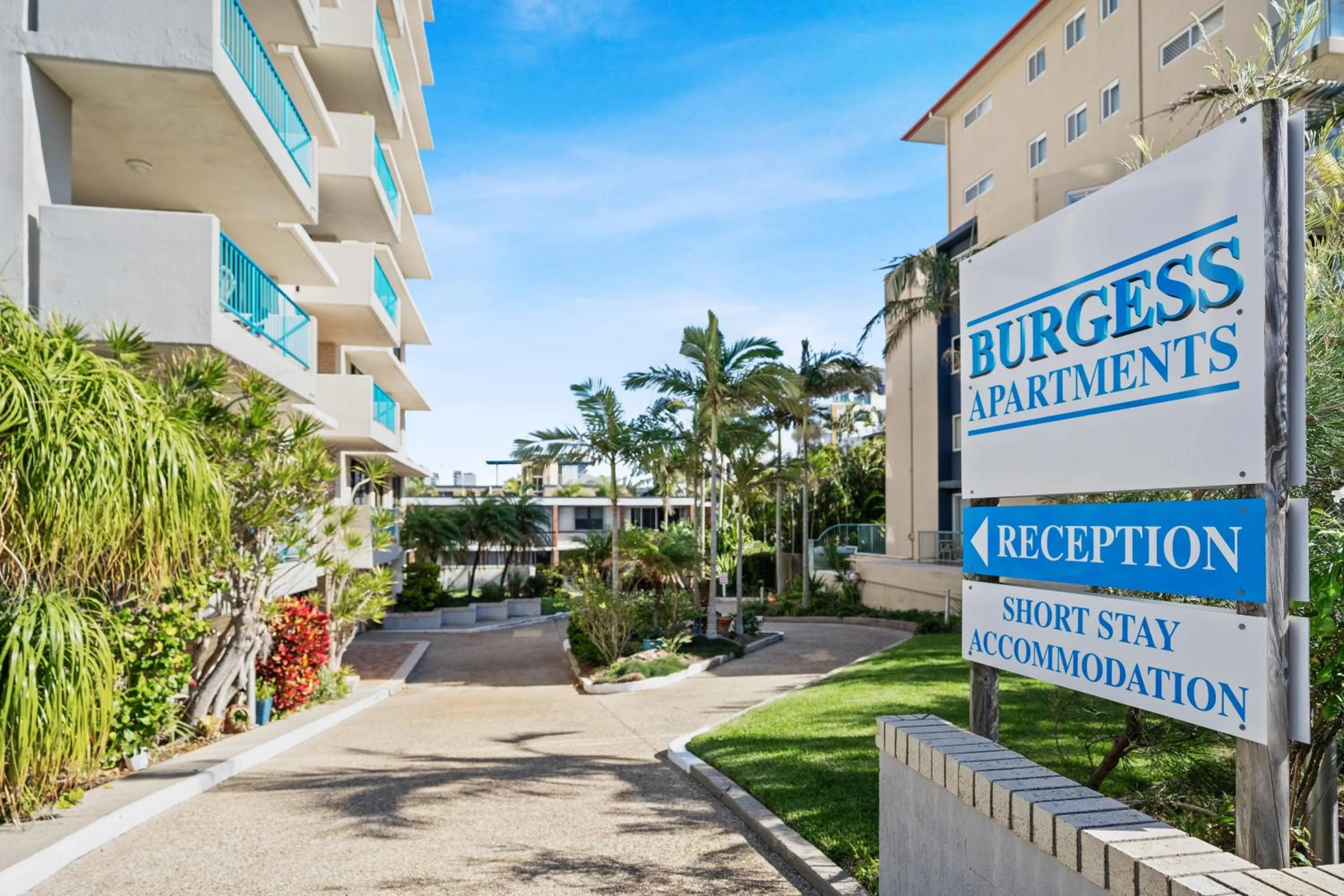 Street view in Burgess @ Kings Beach Apartments