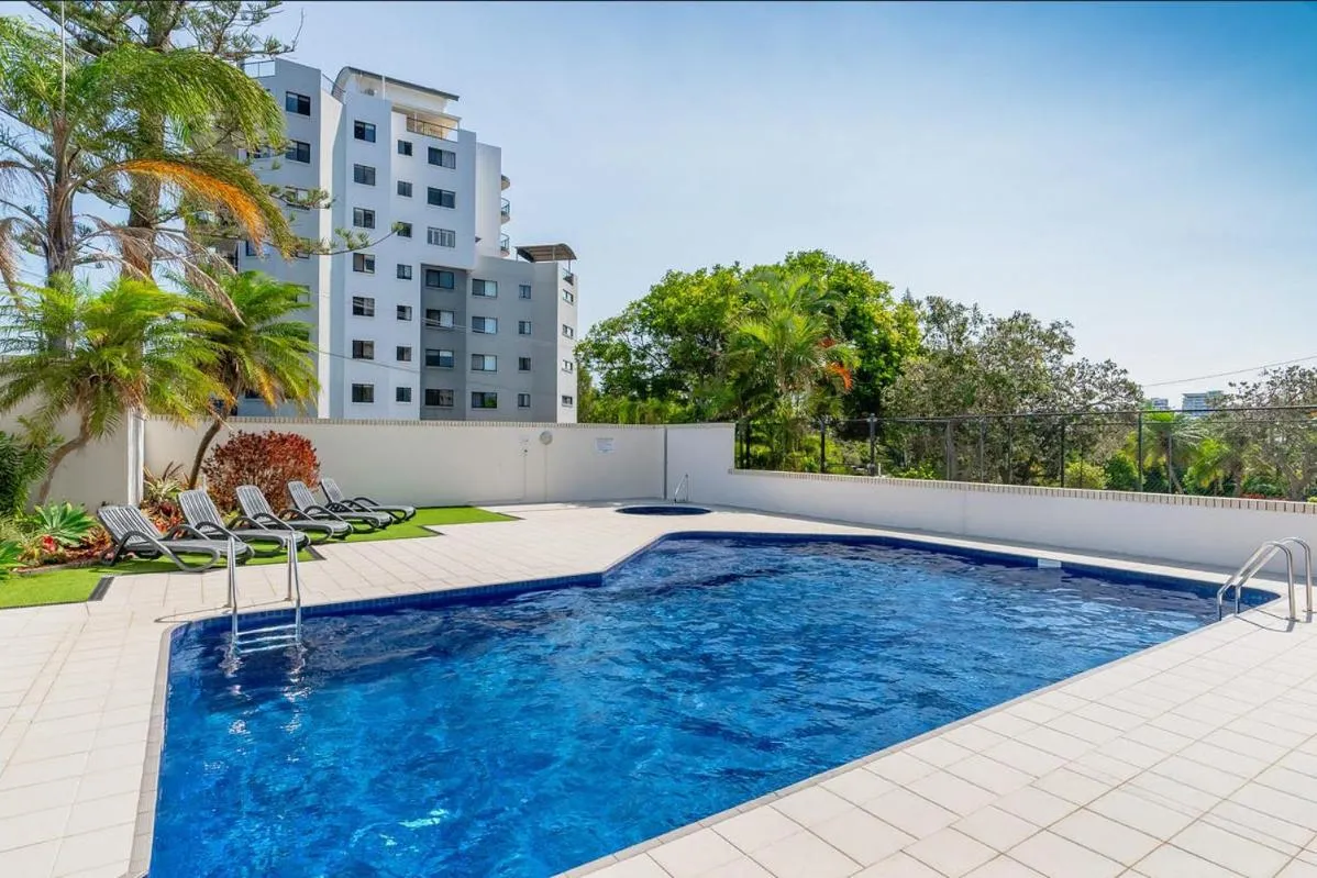 Swimming pool in Burgess @ Kings Beach Apartments