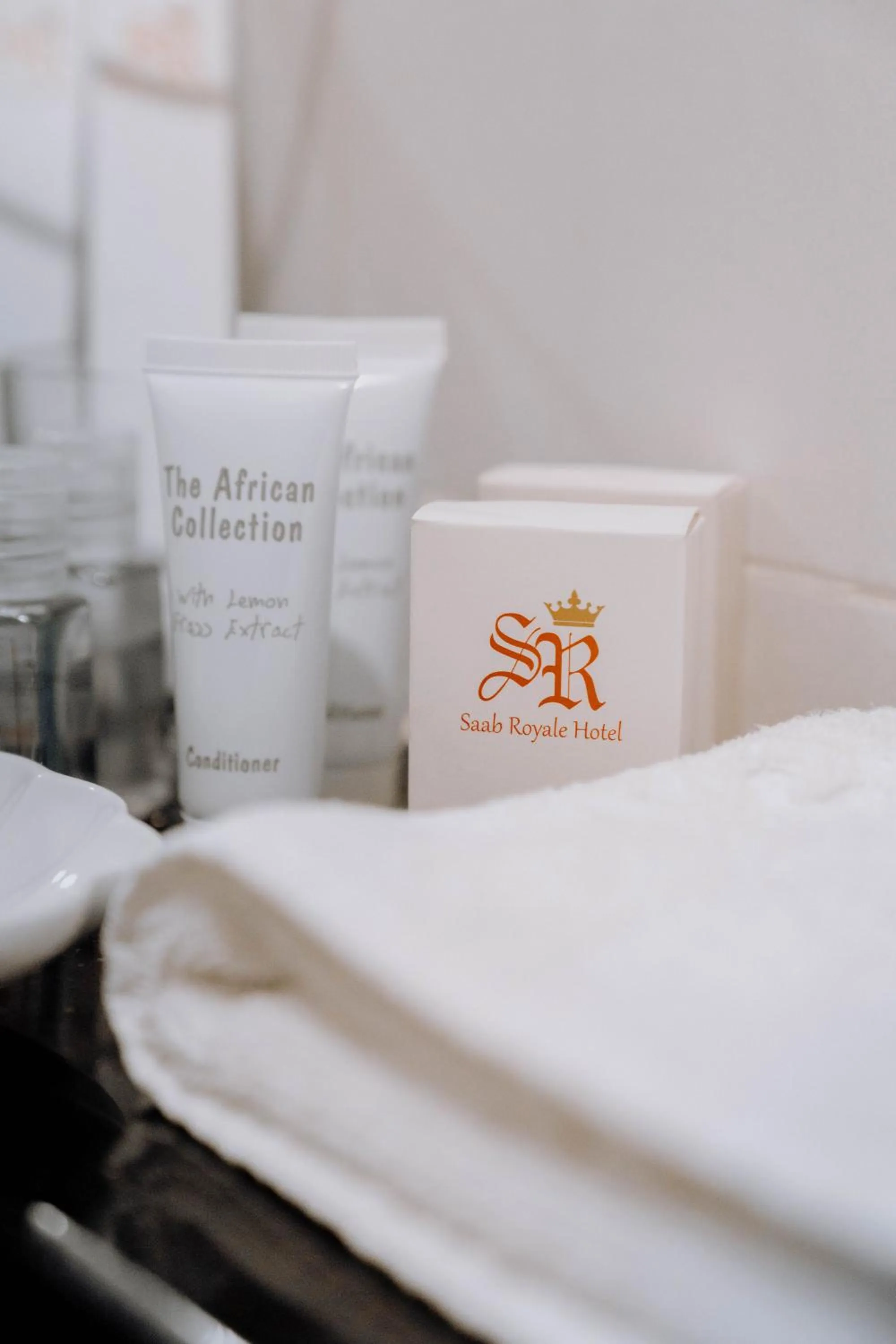 Bathroom in Saab Royale Hotel